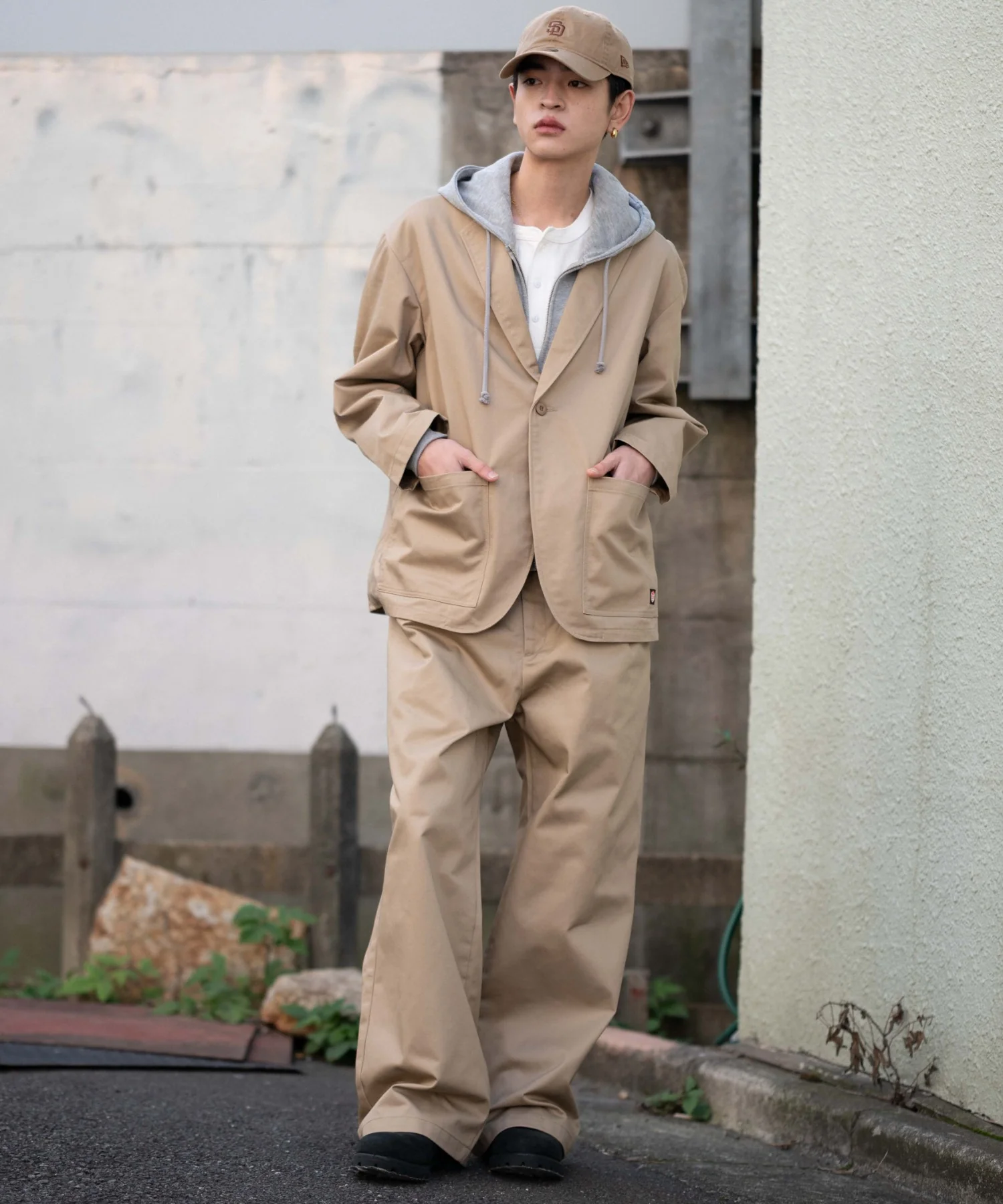 別注RED　KAPタックワイドチノパンツ - Image 14