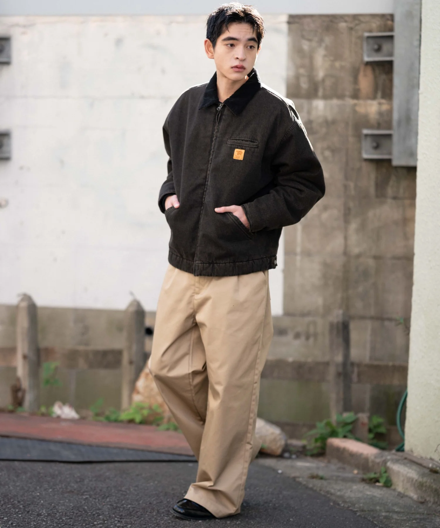別注RED　KAPタックワイドチノパンツ - Image 17