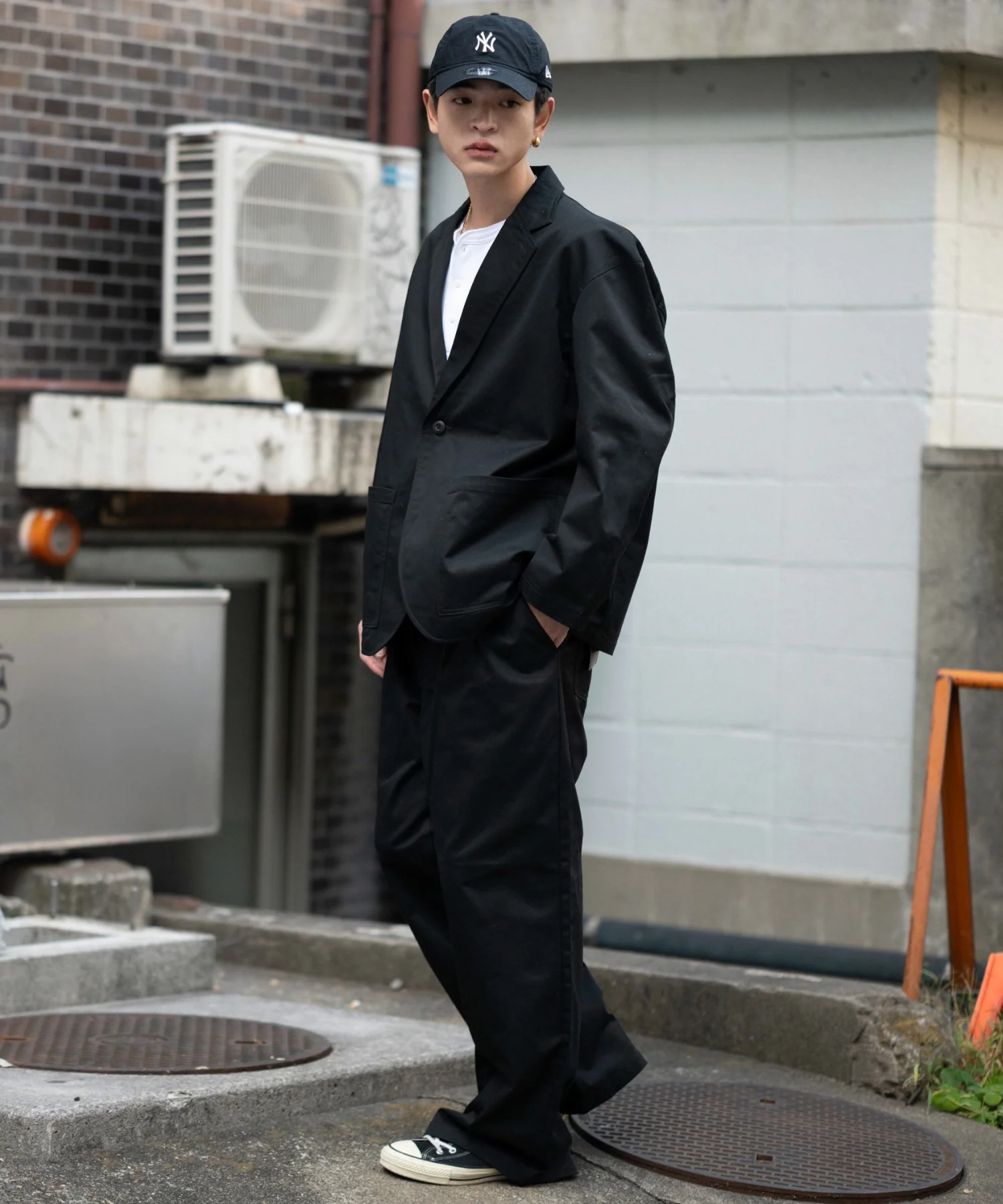 別注RED　KAPタックワイドチノパンツ - Image 23