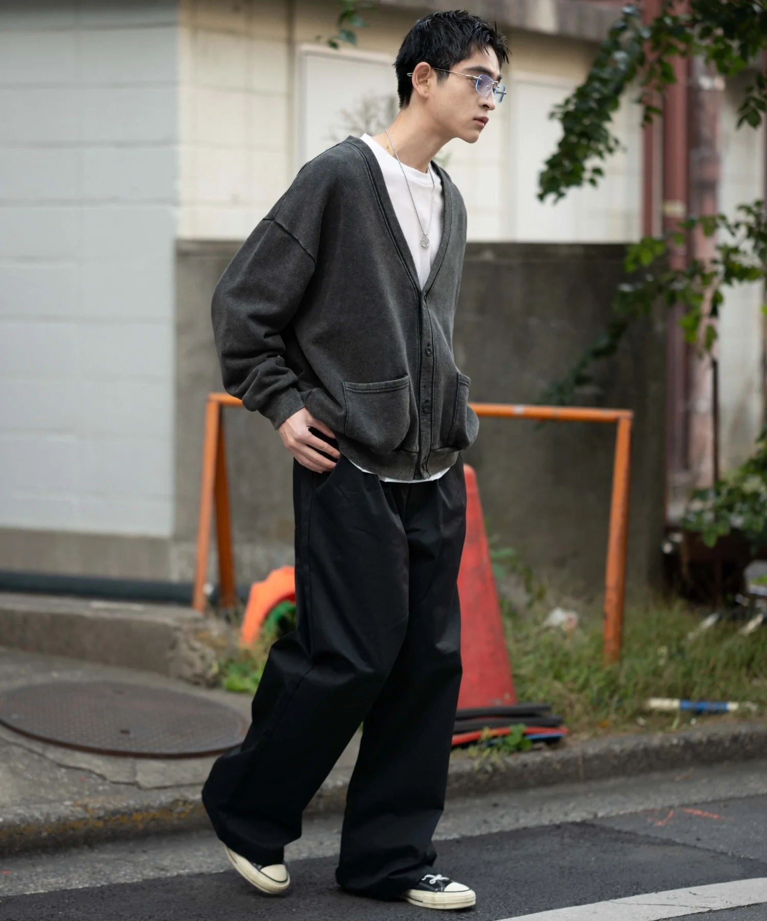 別注RED　KAPタックワイドチノパンツ - Image 26