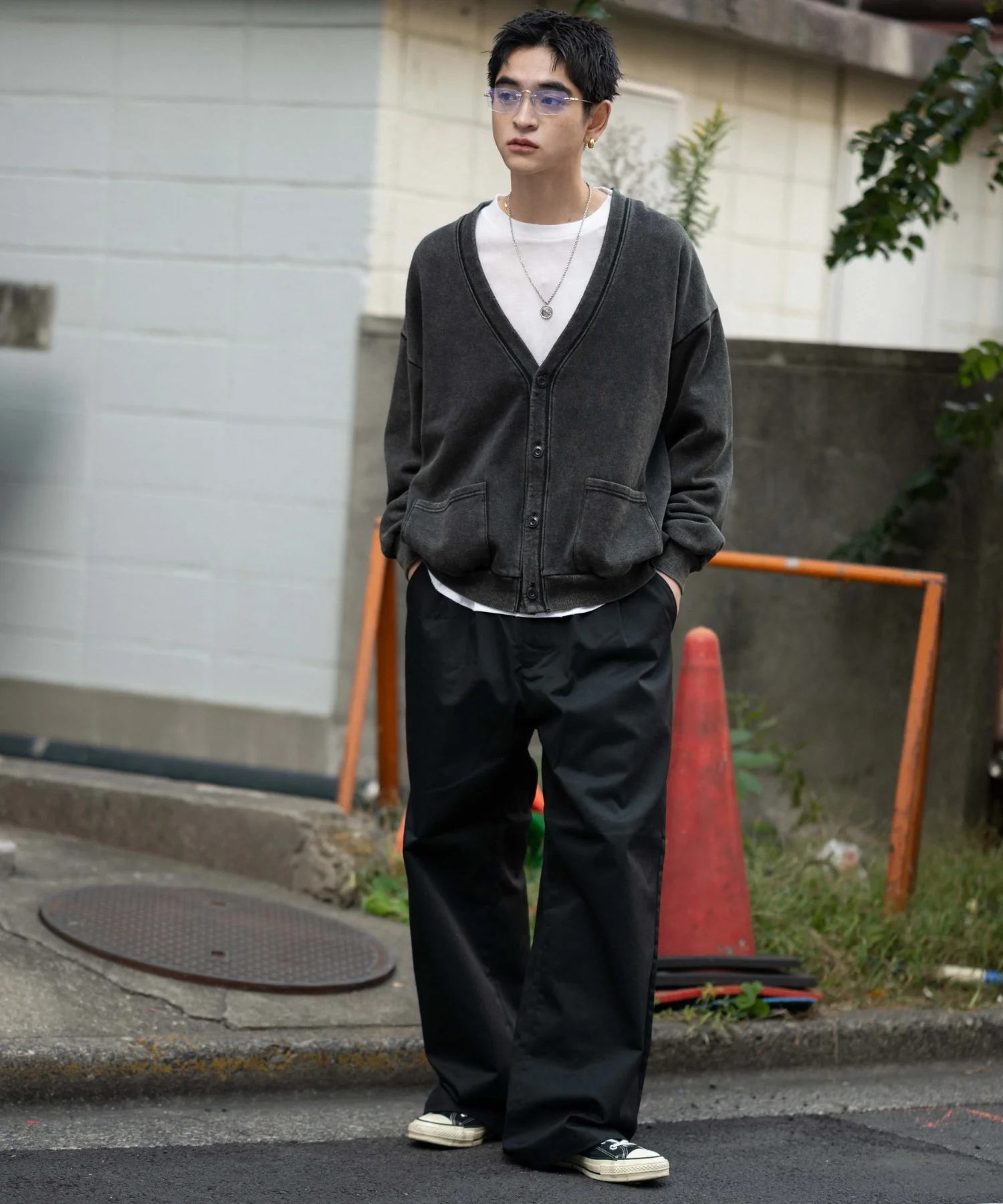 別注RED　KAPタックワイドチノパンツ - Image 5