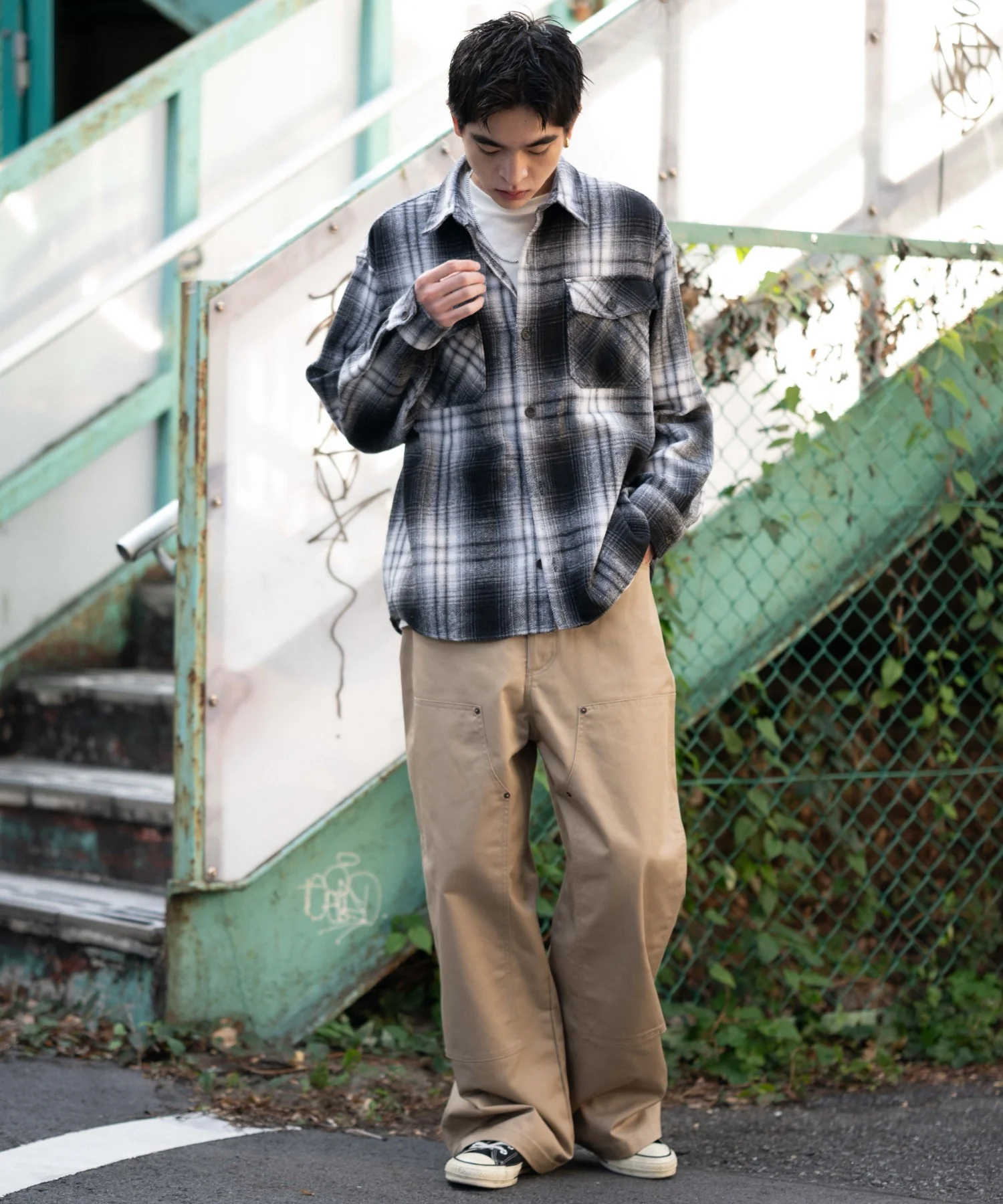 別注RED　KAPダブルニーチノパンツ - Image 3