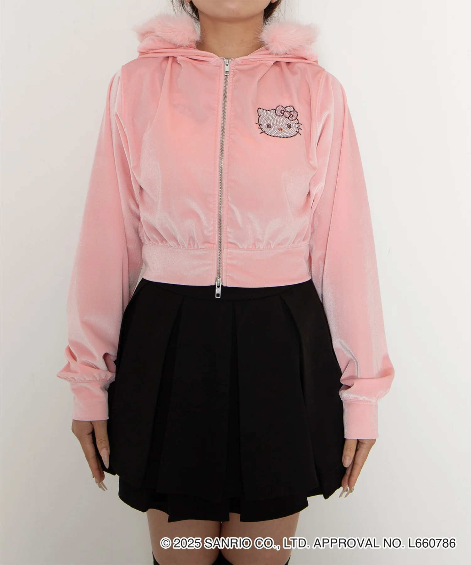 HELLO KITTY×WEGO コラボベロアパーカー - Image 3