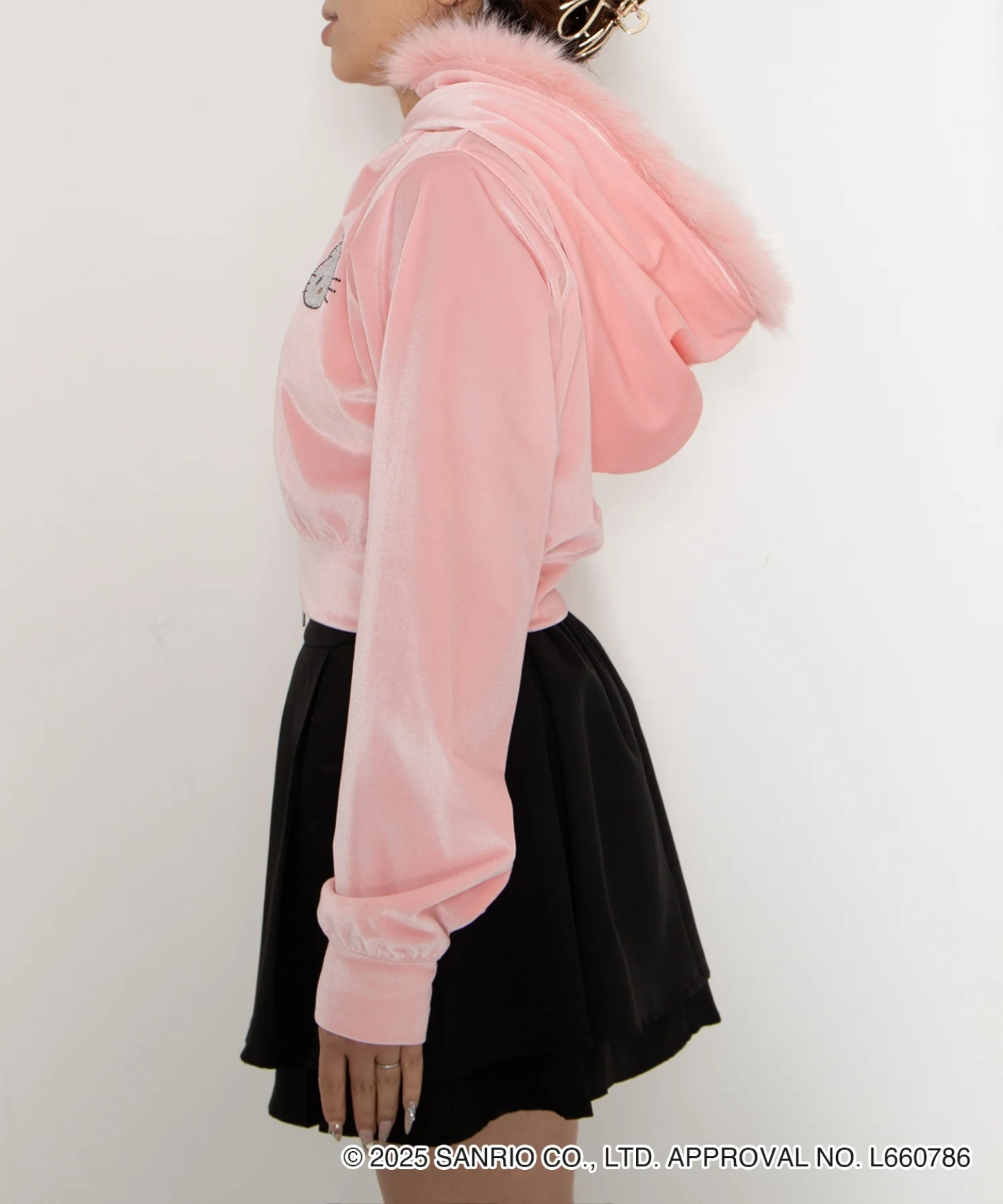 HELLO KITTY×WEGO コラボベロアパーカー - Image 4