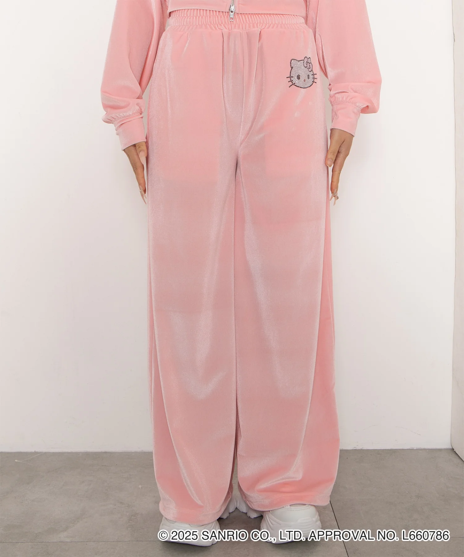 HELLO KITTY×WEGO ベロアパンツ - Image 3