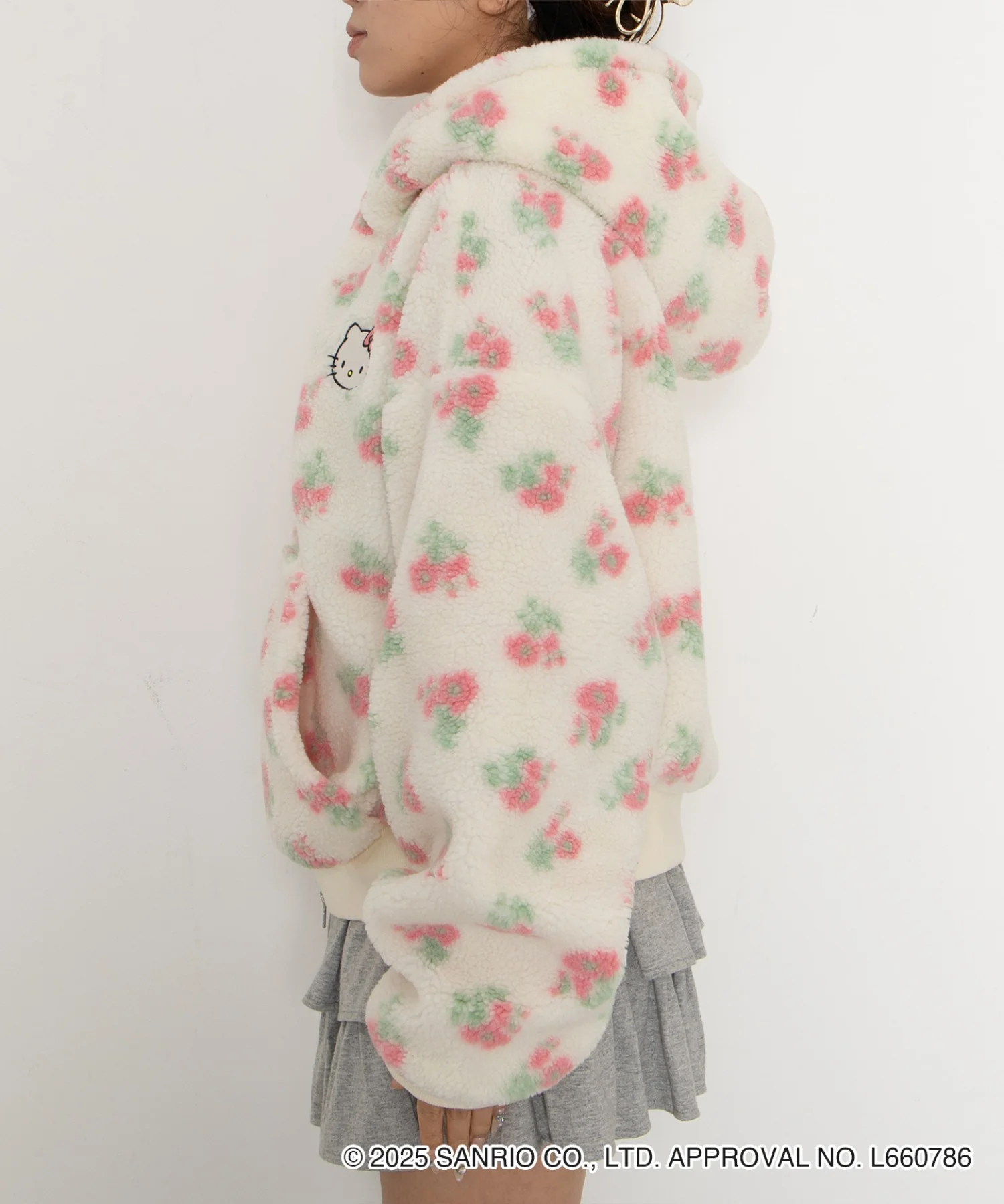 HELLO KITTY×WEGO ボアパーカー - Image 5