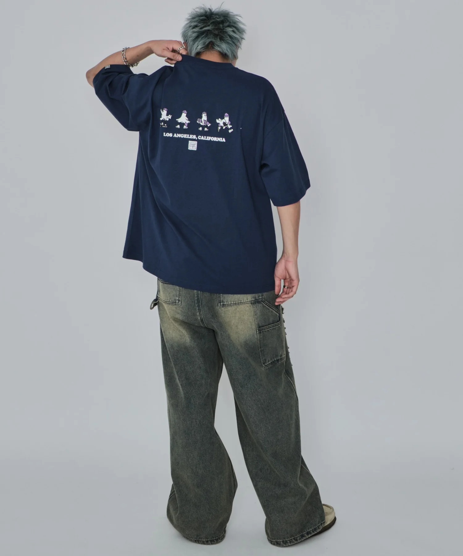 別注VISIONゴーストスケーターグラフィックT(SS) - Image 17