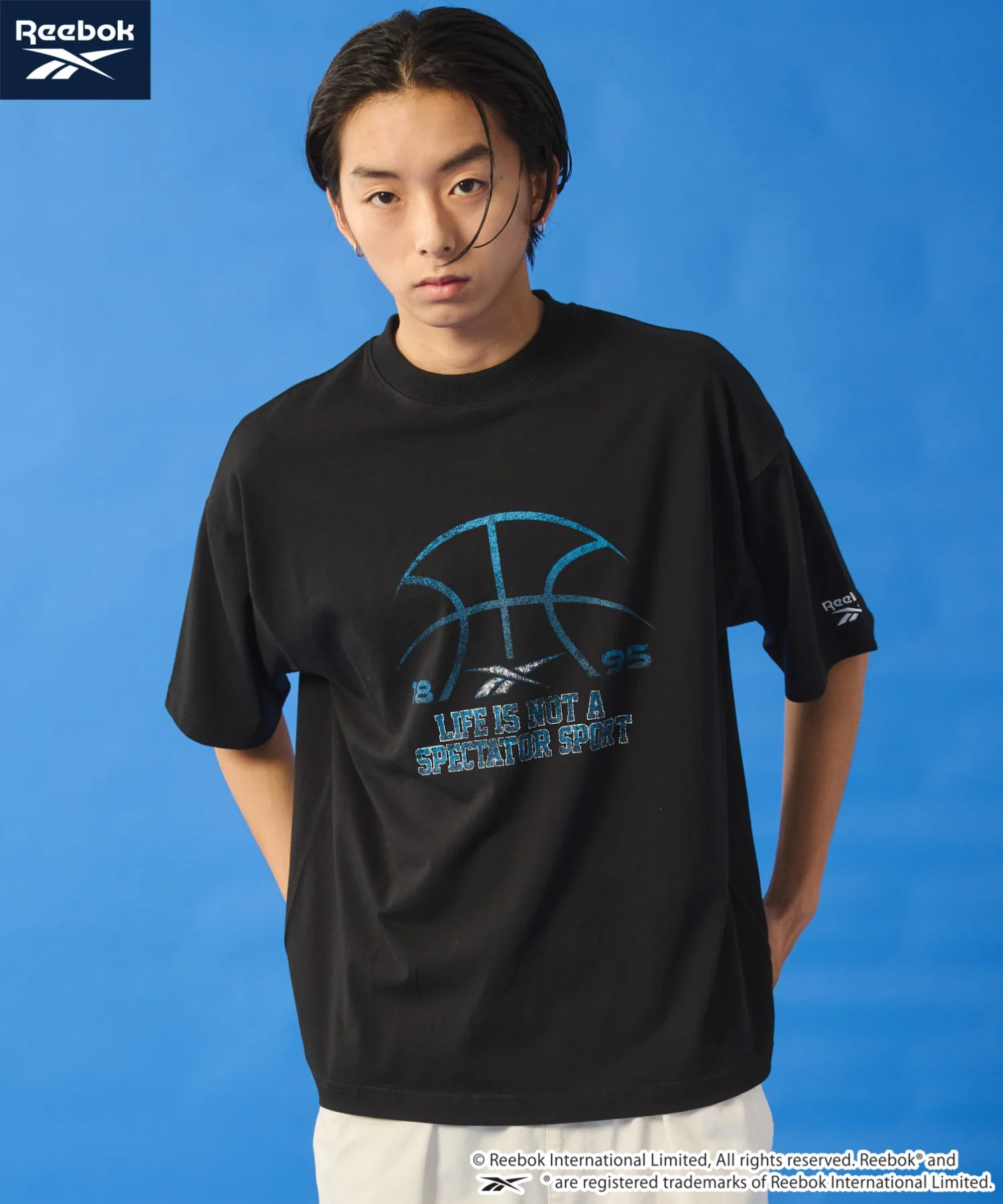 別注ReebokスポーツロゴT（SS） - Image 2