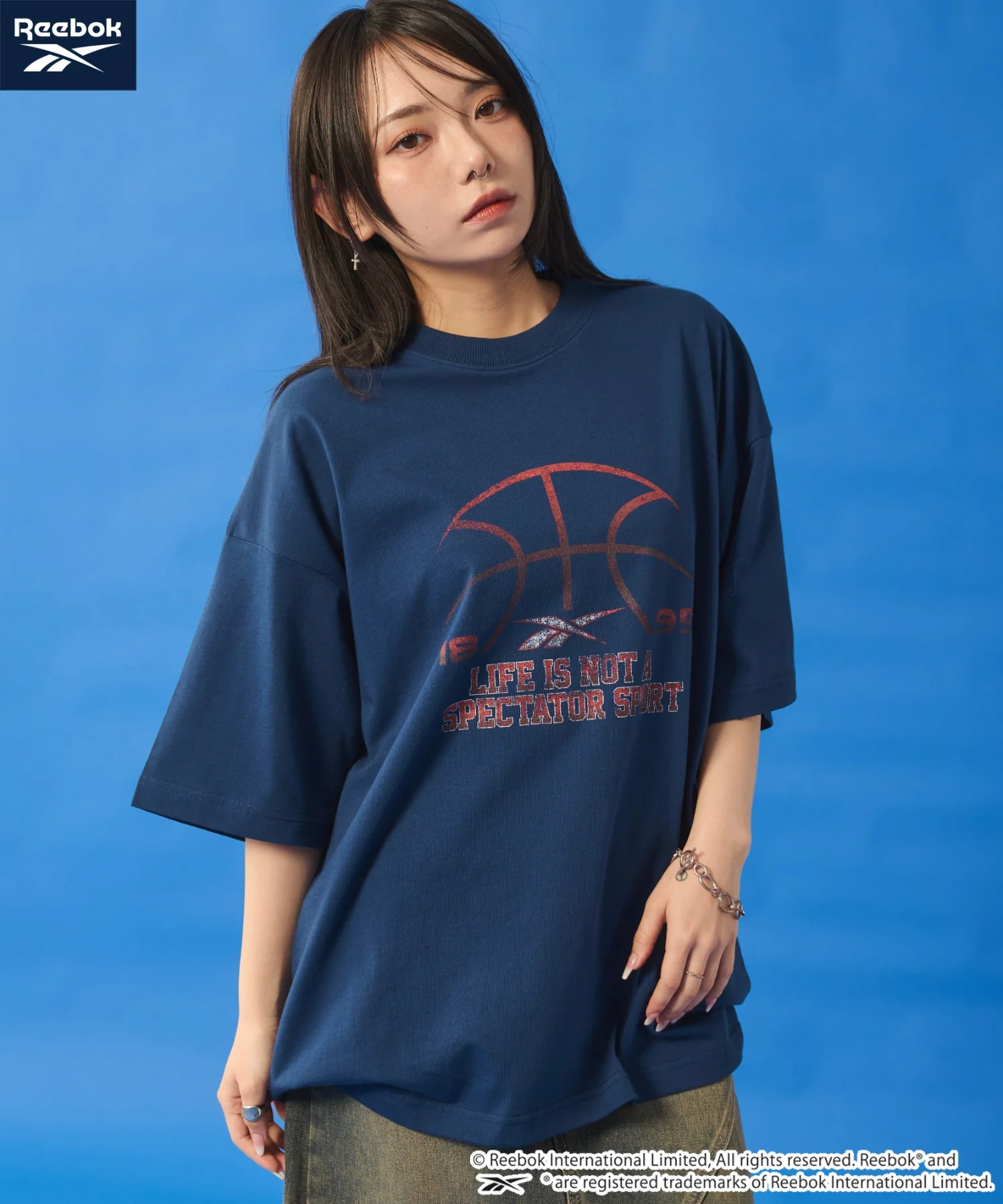 別注ReebokスポーツロゴT（SS） - Image 3