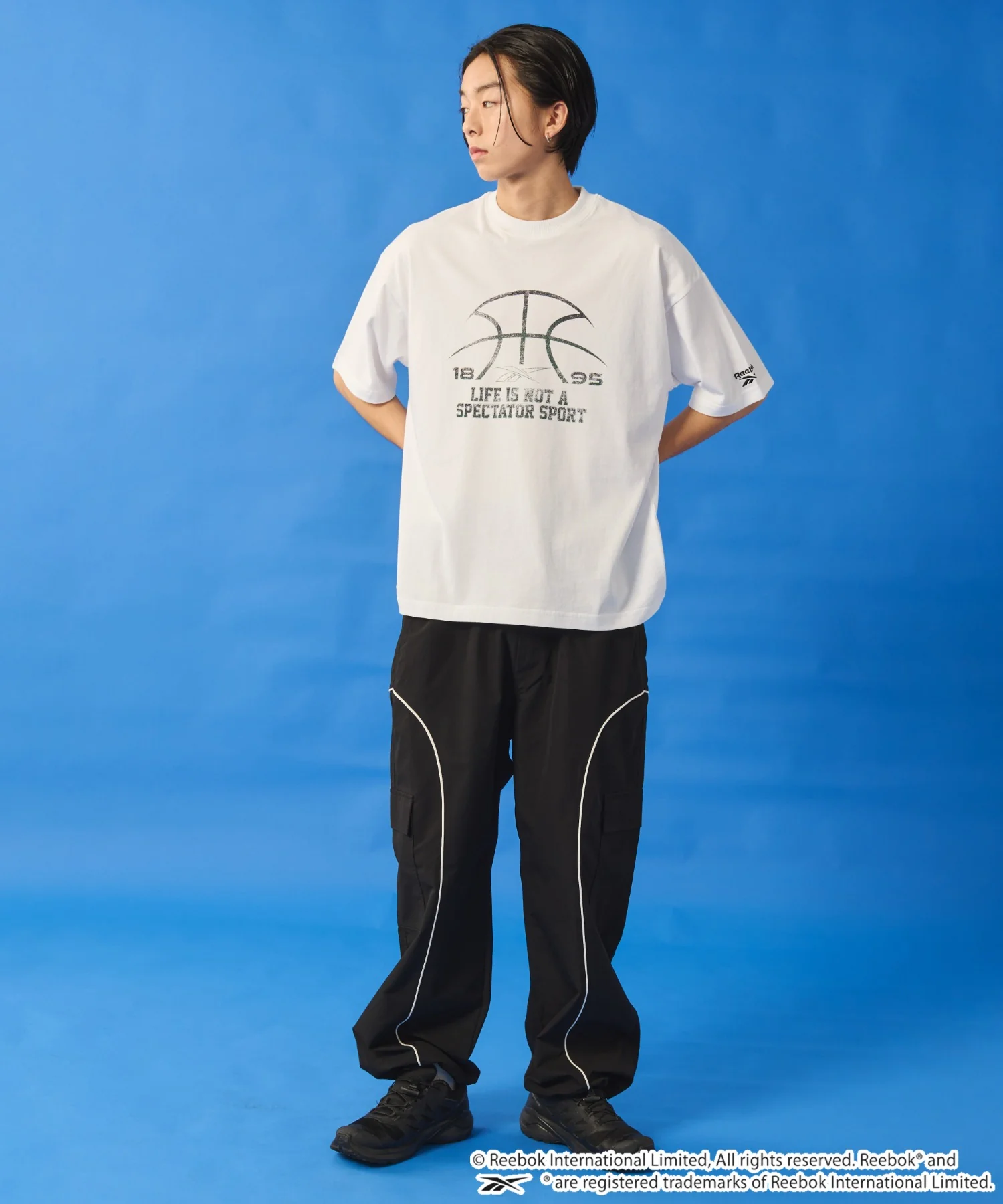 別注ReebokスポーツロゴT（SS） - Image 4