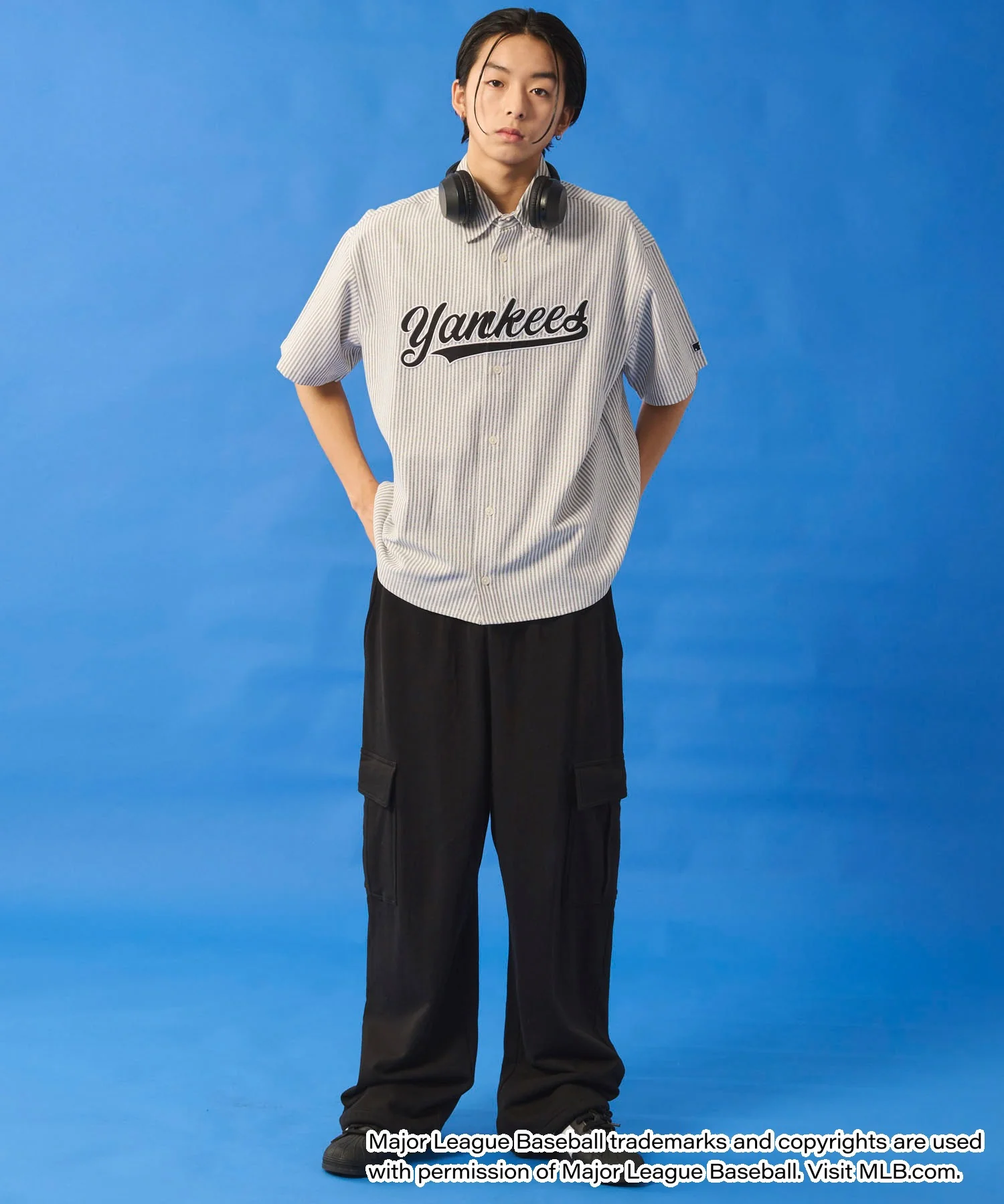 別注MLBストライプグラフィックシャツ(SS) - Image 11
