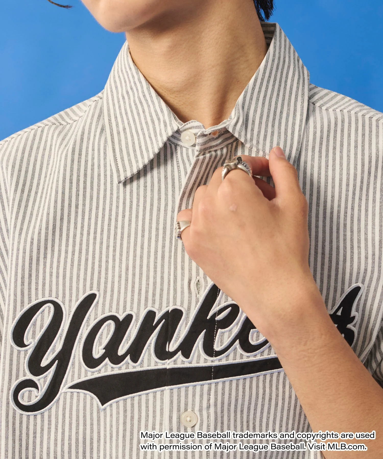 別注MLBストライプグラフィックシャツ(SS) - Image 16