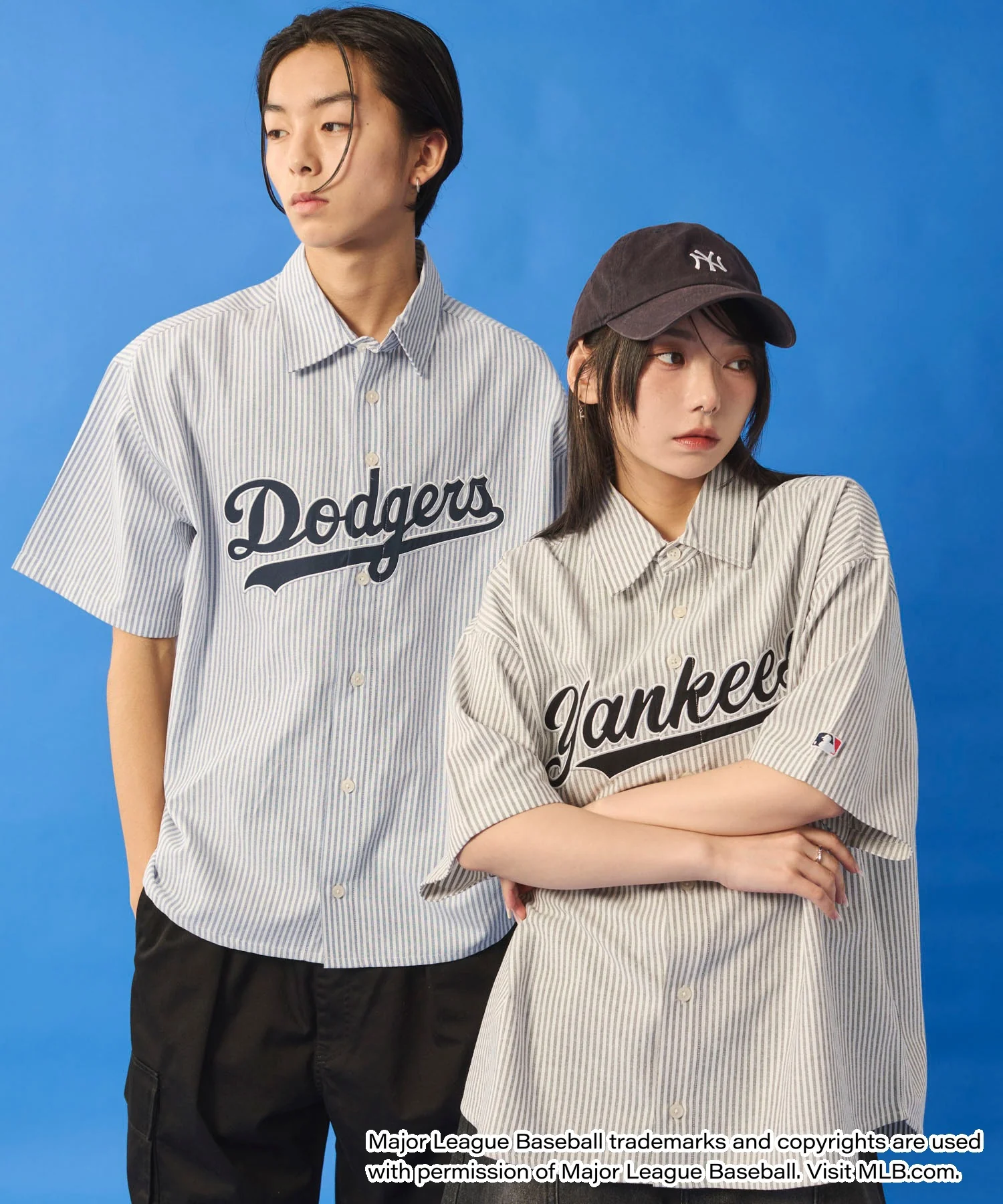 別注MLBストライプグラフィックシャツ(SS) - Image 2