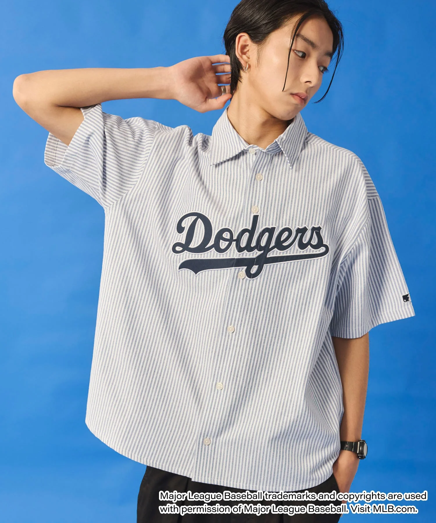 別注MLBストライプグラフィックシャツ(SS) - Image 20
