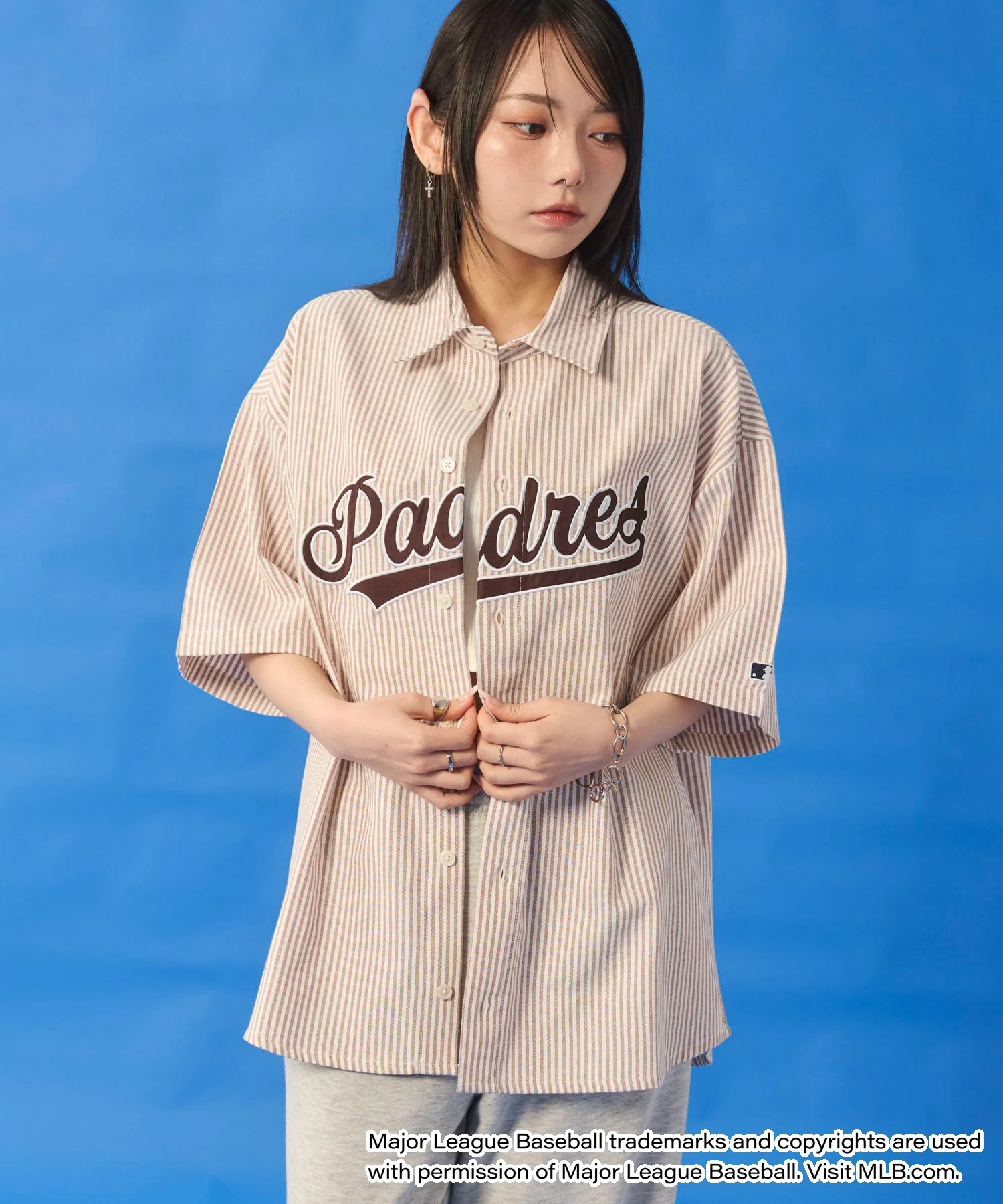 別注MLBストライプグラフィックシャツ(SS) - Image 29