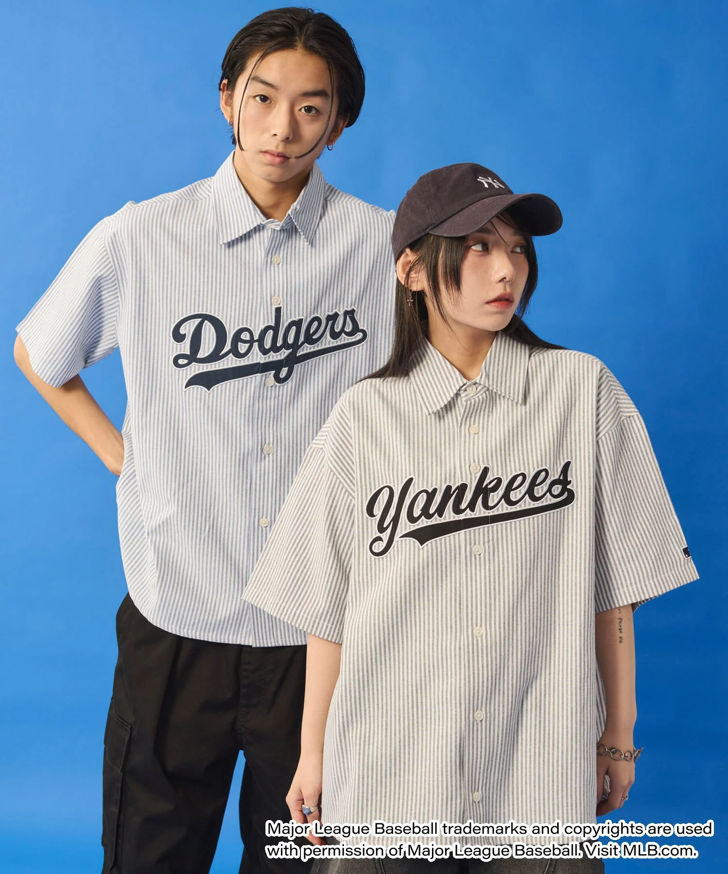 別注MLBストライプグラフィックシャツ(SS) - Image 5