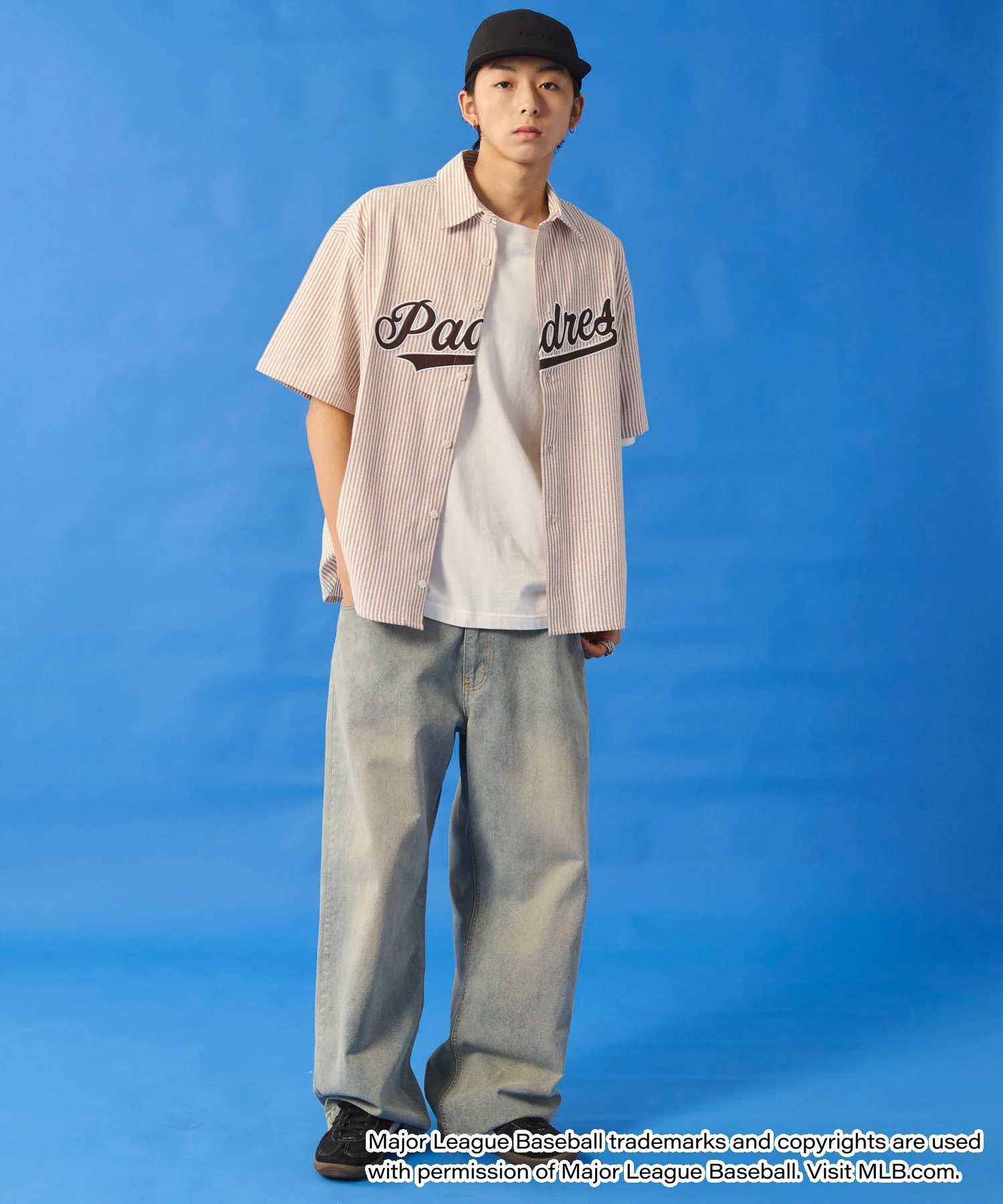 別注MLBストライプグラフィックシャツ(SS) - Image 9