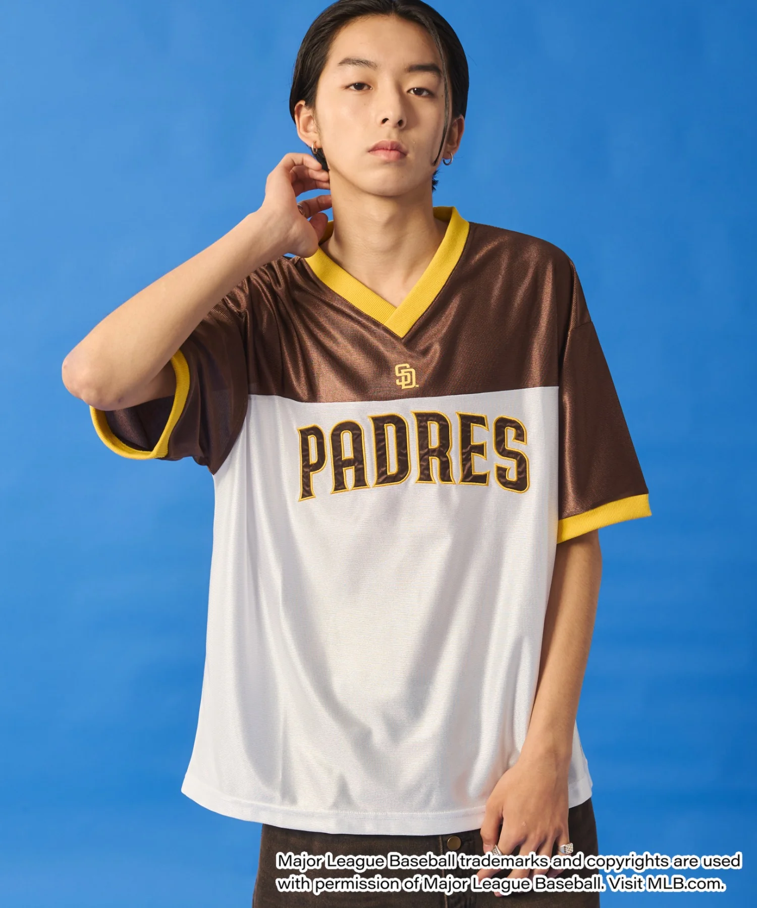 別注MLBメッシュゲームグラフィックT(SS) - Image 3