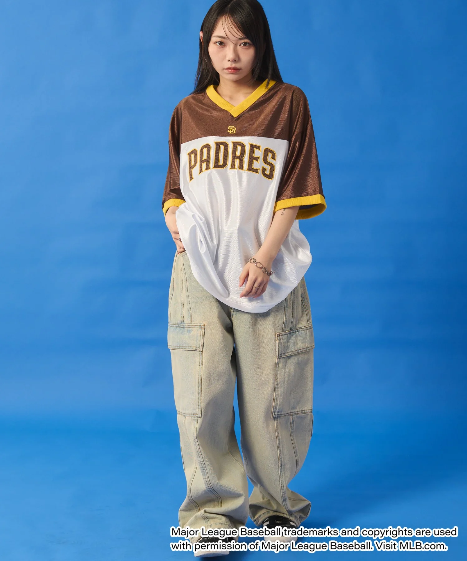 別注MLBメッシュゲームグラフィックT(SS) - Image 9