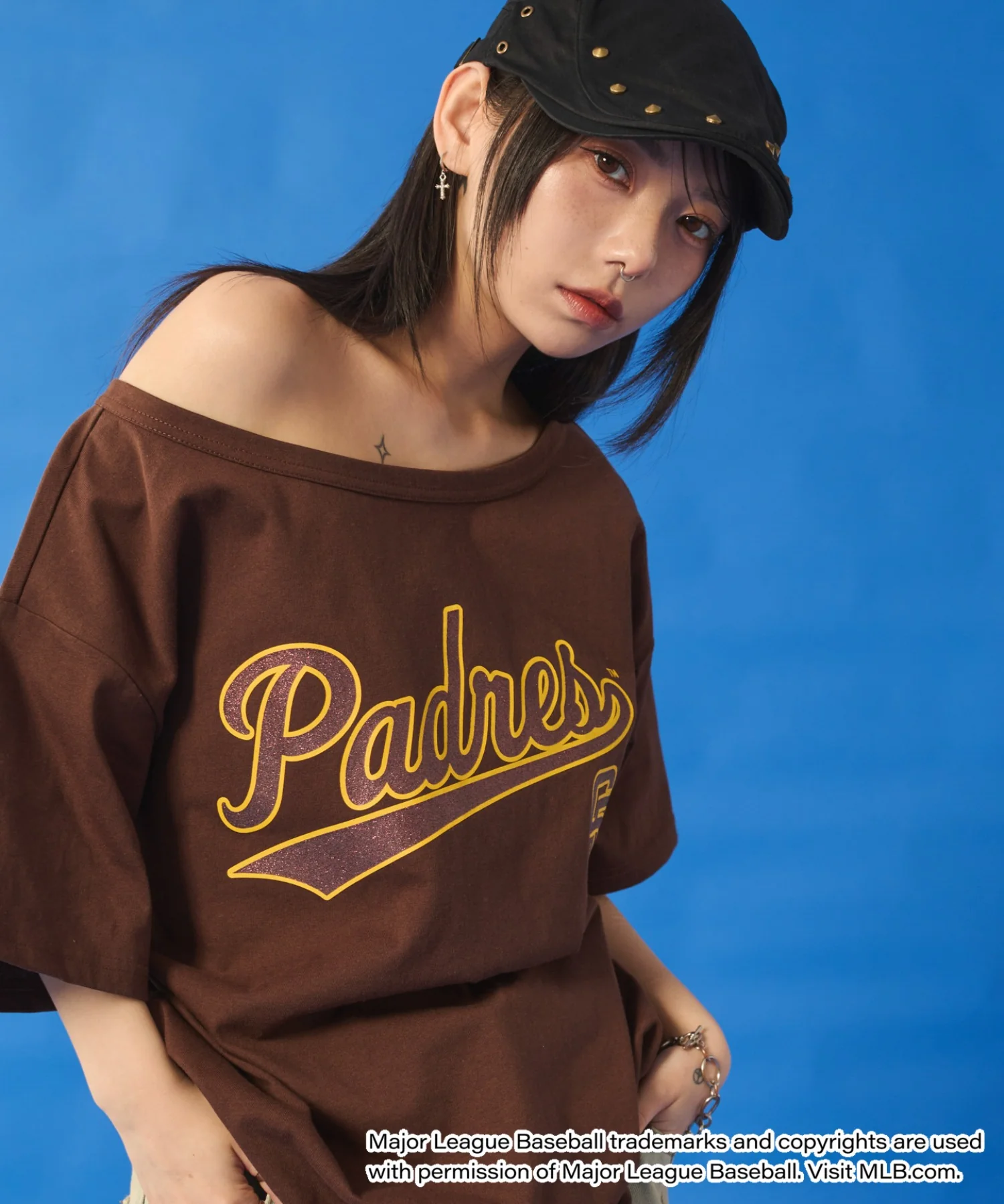別注MLBオフショルビッグT - Image 2