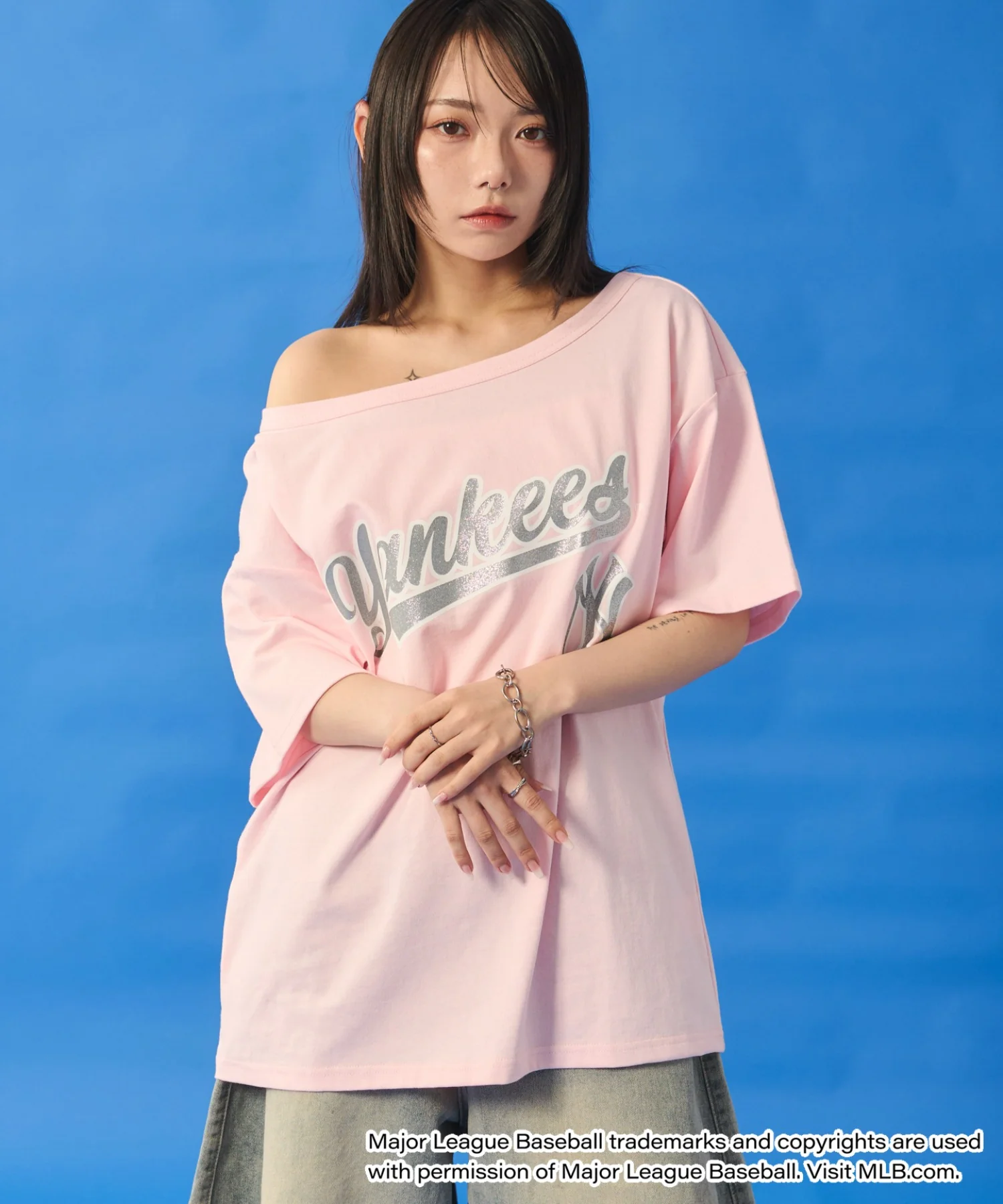 別注MLBオフショルビッグT - Image 25