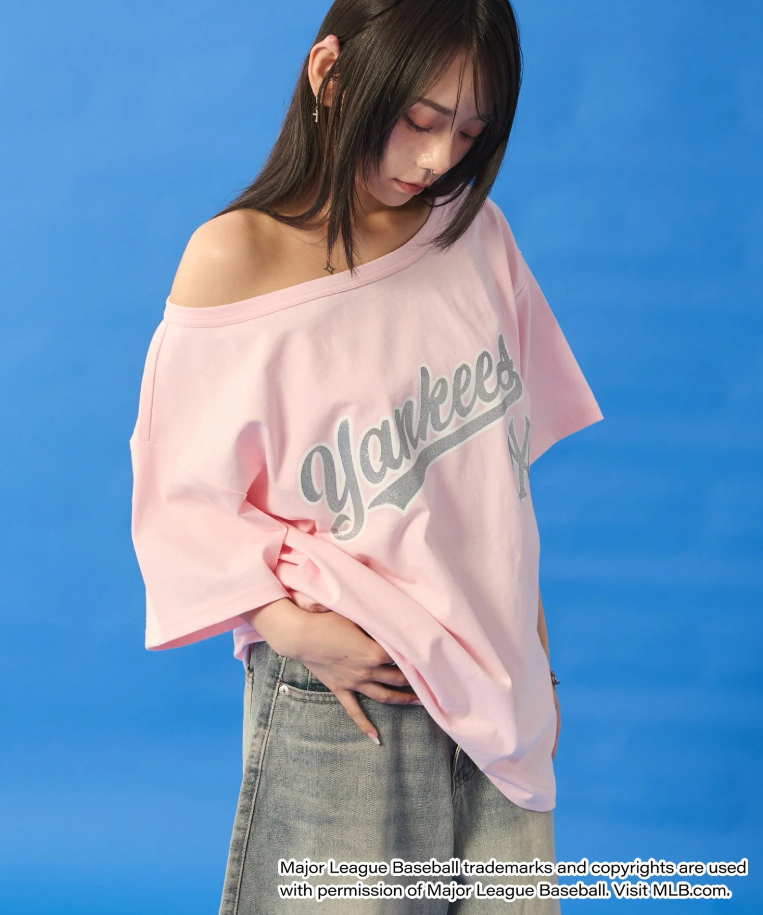 別注MLBオフショルビッグT - Image 27