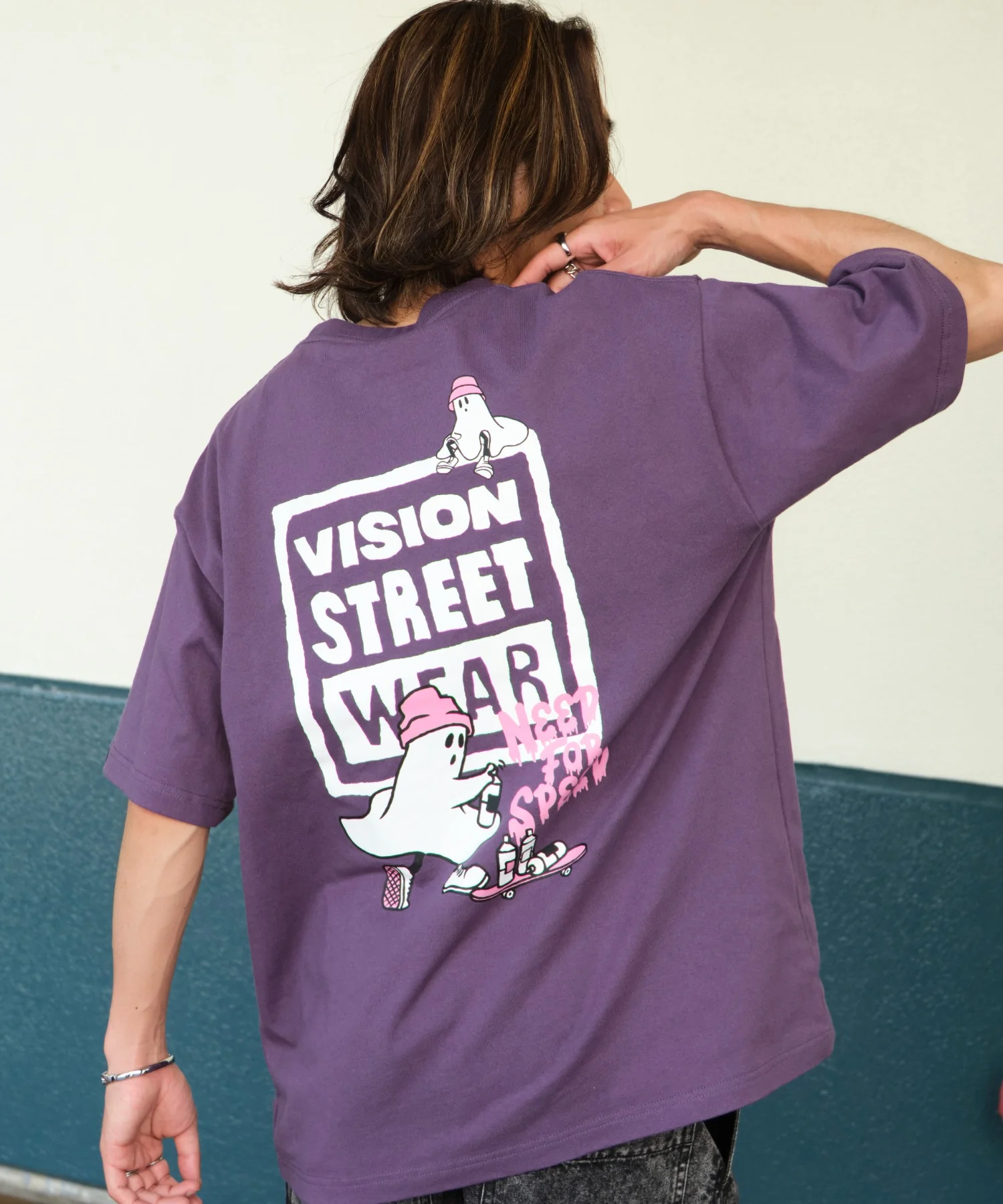 別注VISIONボックスロゴゴーストスケーターT（SS） - Image 17