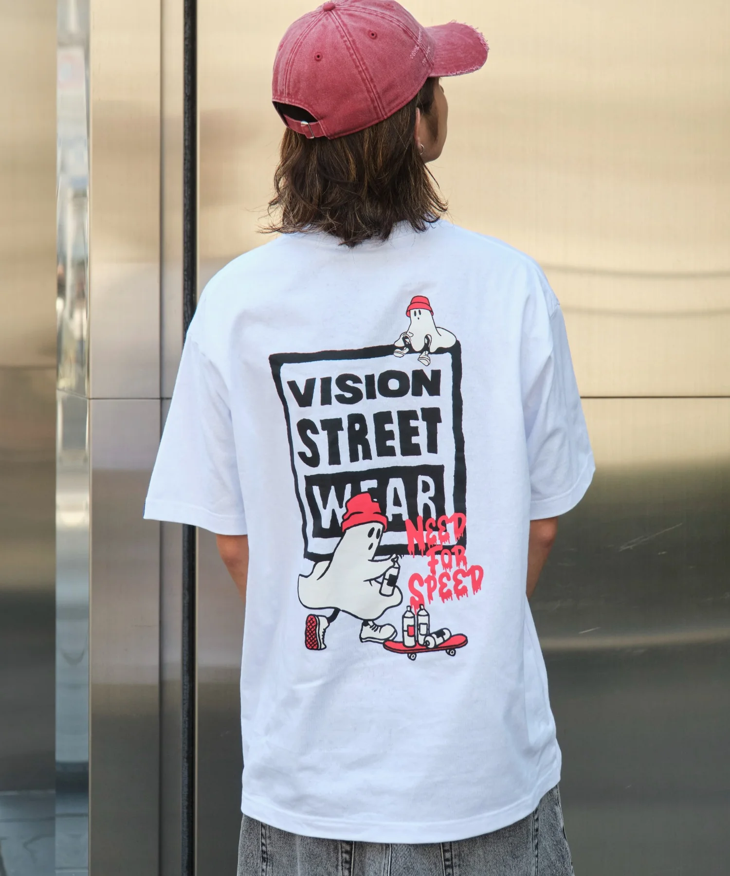 別注VISIONボックスロゴゴーストスケーターT（SS） - Image 21