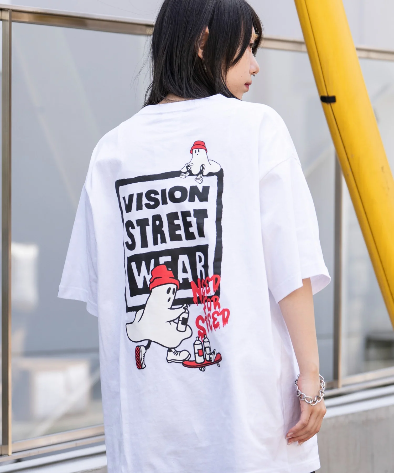 別注VISIONボックスロゴゴーストスケーターT（SS） - Image 24