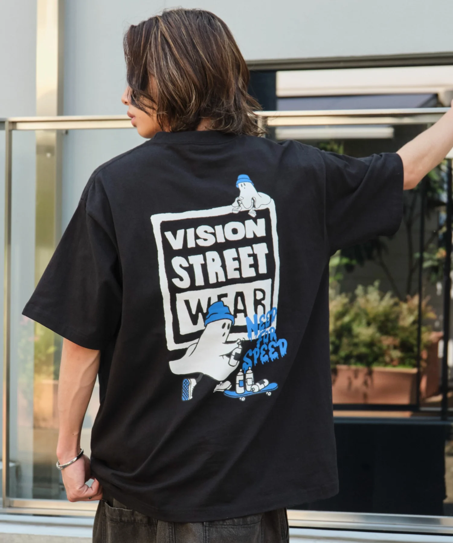 別注VISIONボックスロゴゴーストスケーターT（SS） - Image 30