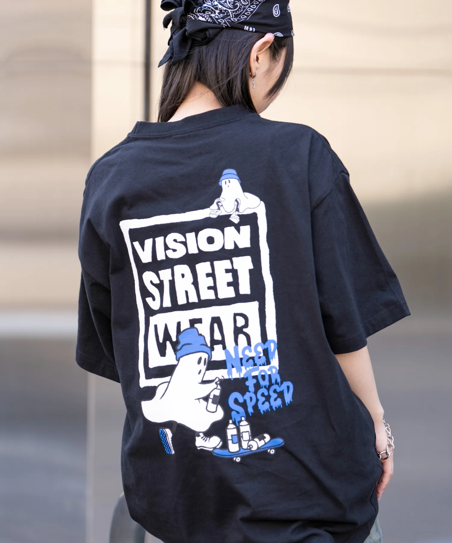 別注VISIONボックスロゴゴーストスケーターT（SS） - Image 35
