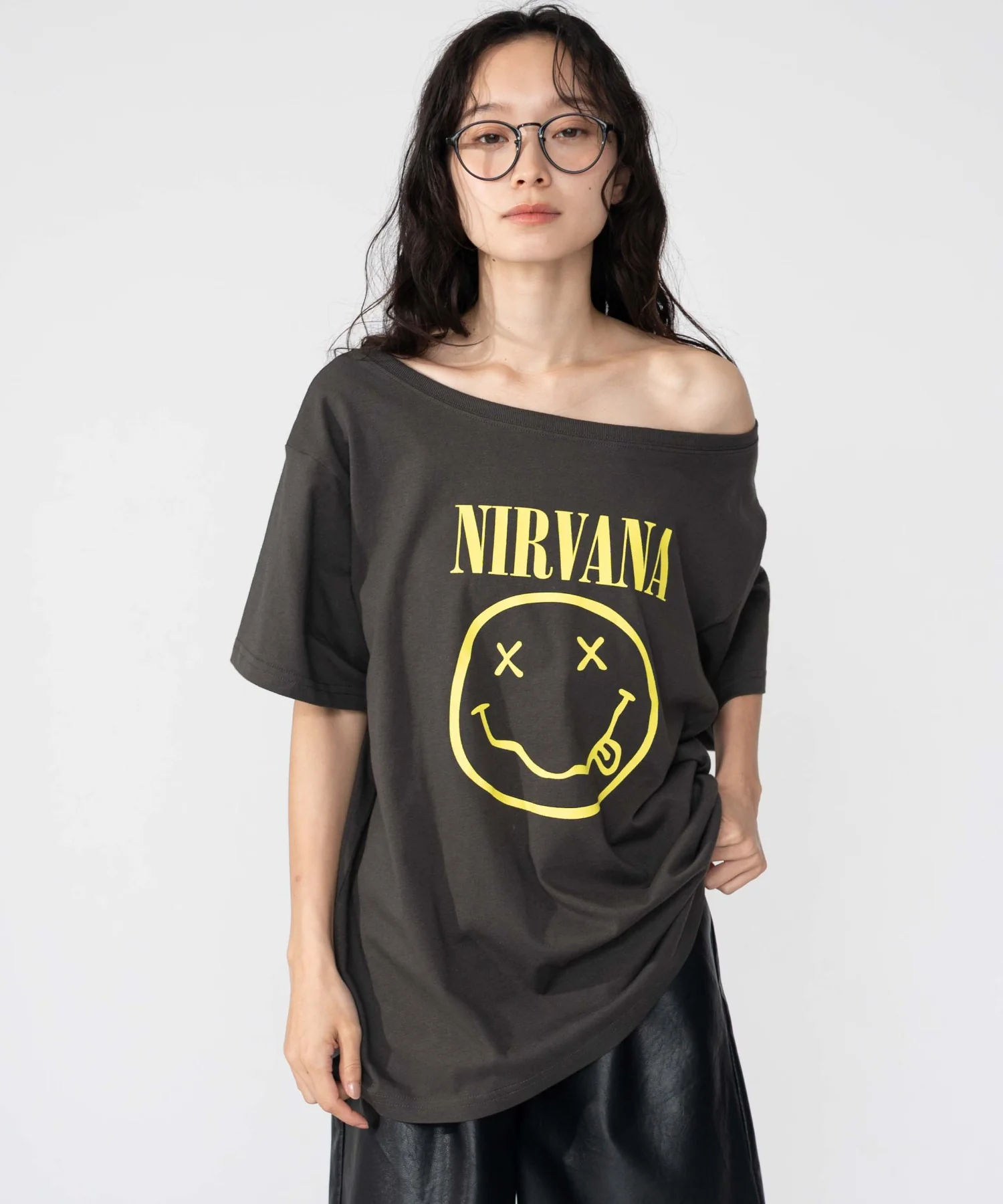 NIRVANA別注オフショルビッグT - Image 8
