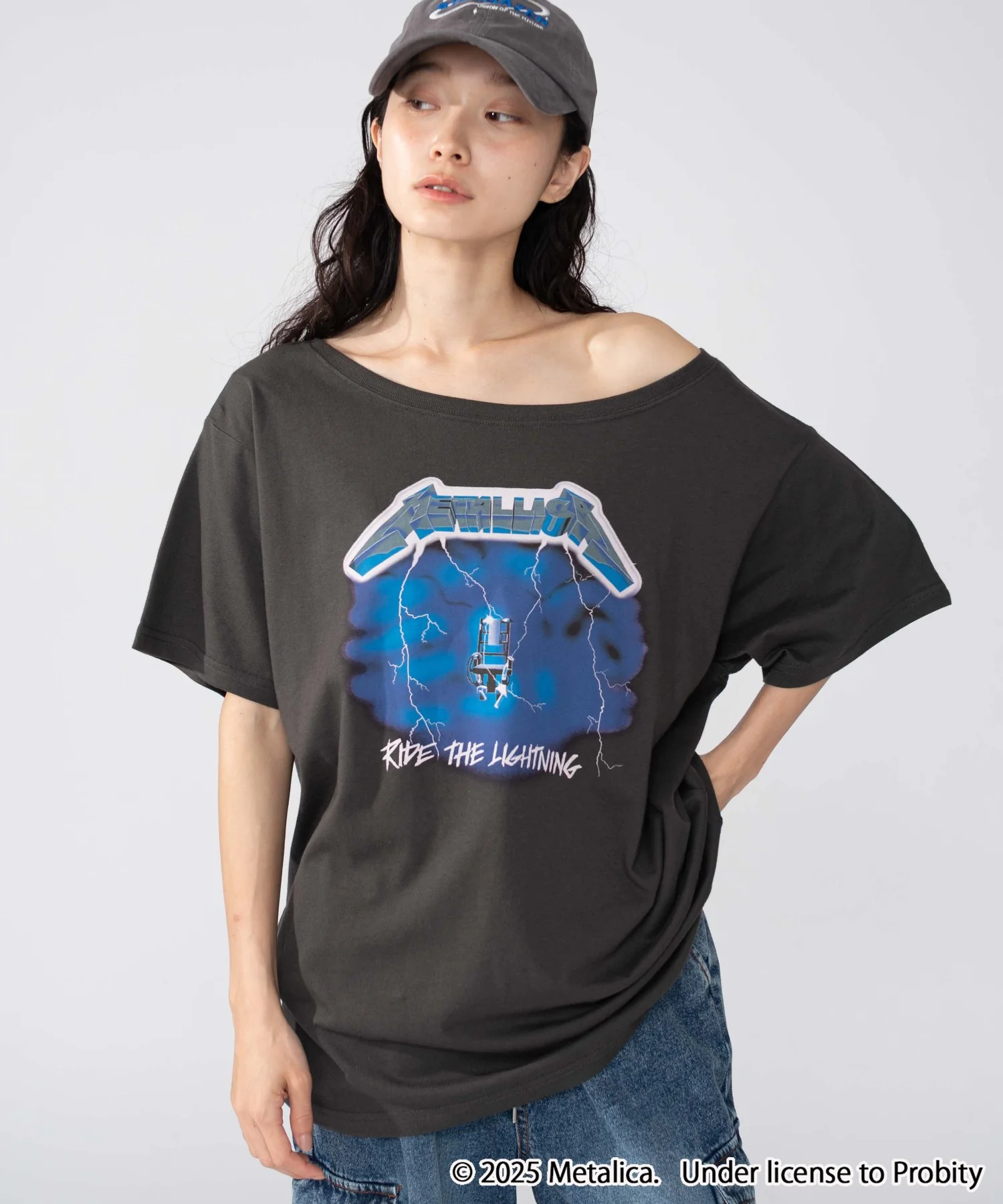 別注MetallicaオフショルビッグT - Image 10