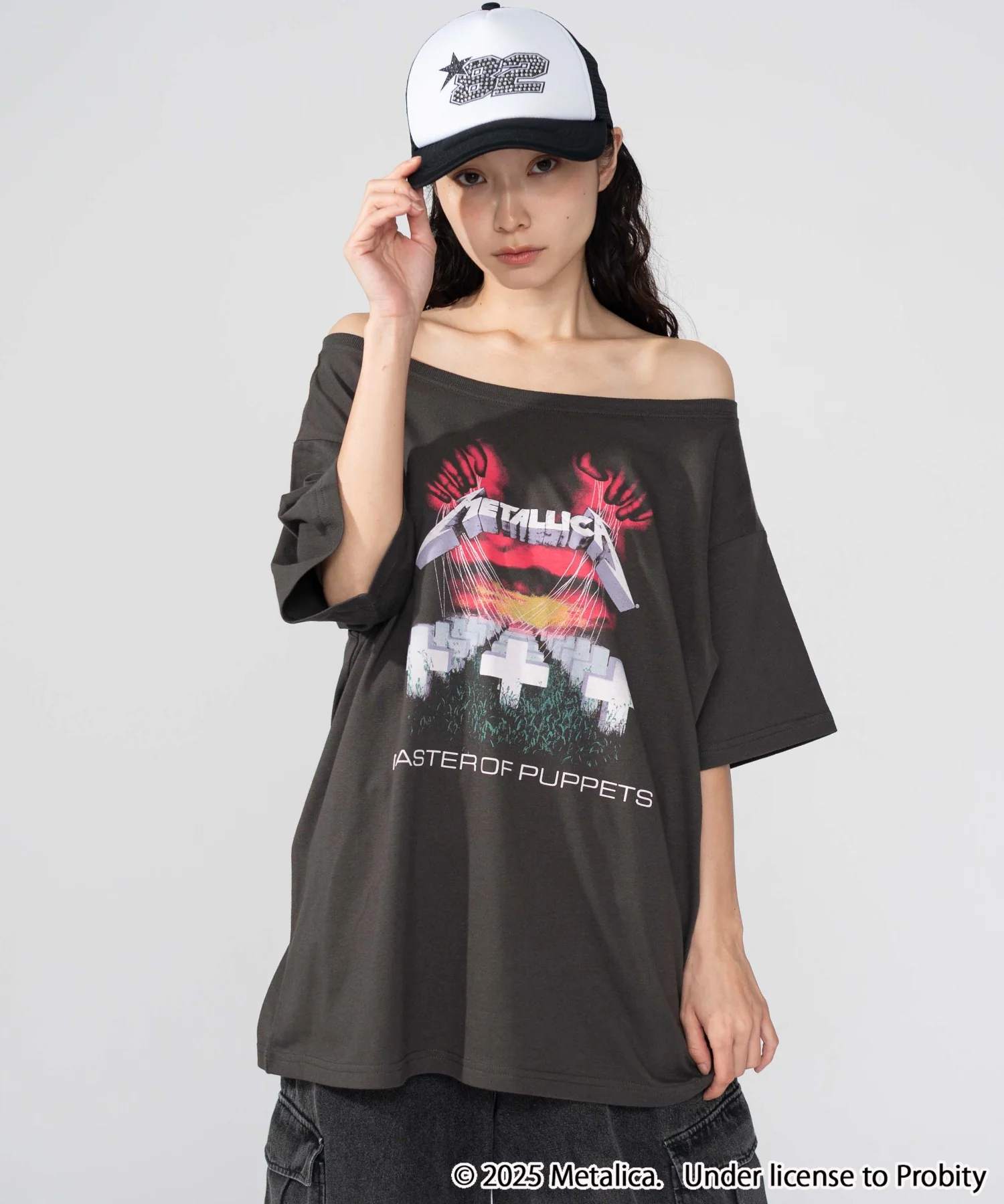 別注MetallicaオフショルビッグT - Image 12