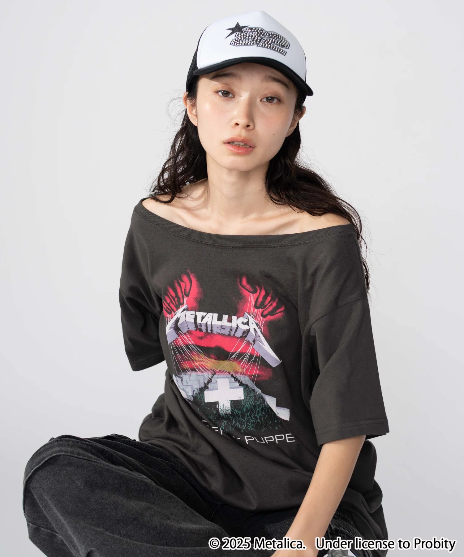 別注MetallicaオフショルビッグT - Image 14