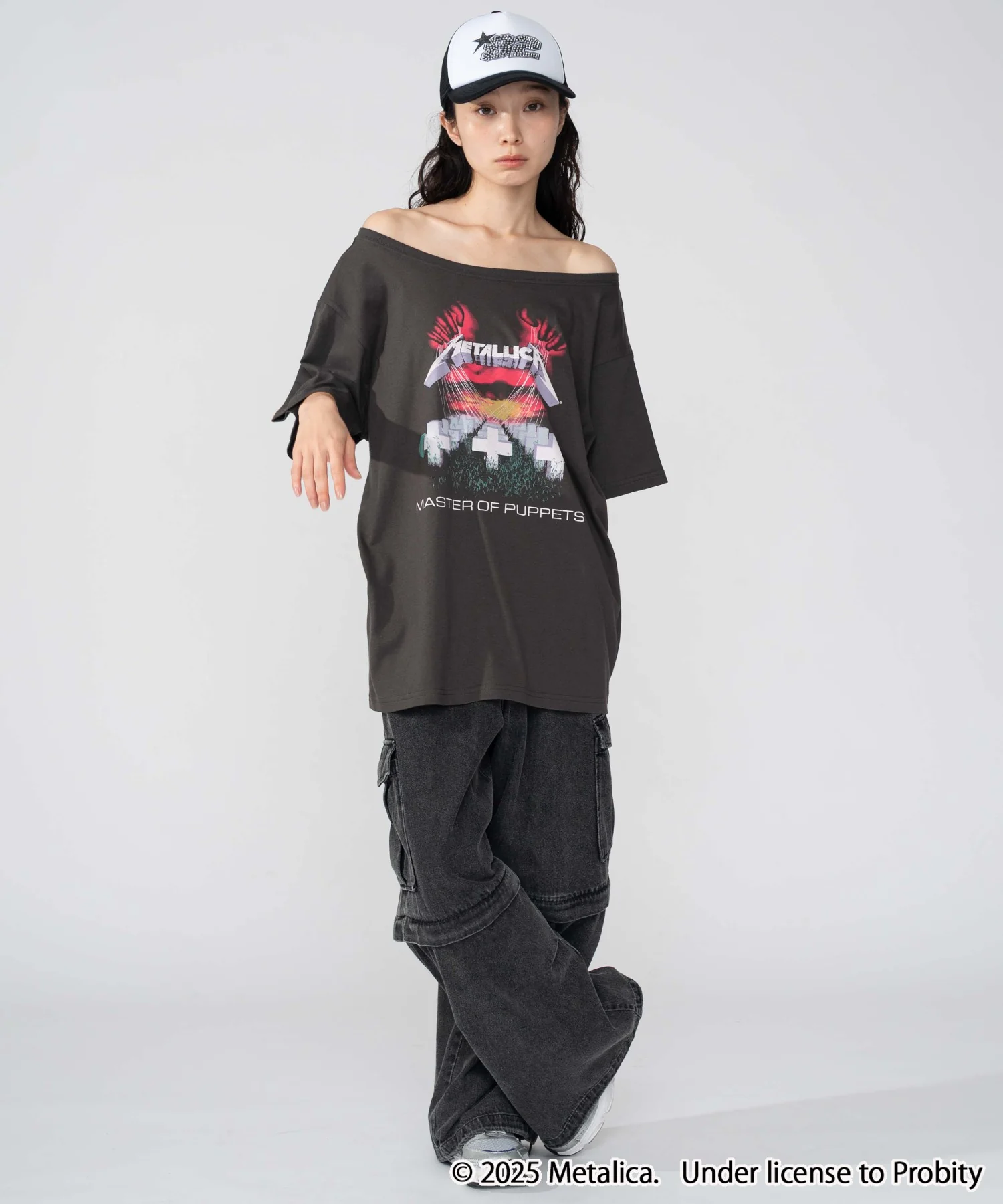 別注MetallicaオフショルビッグT - Image 6