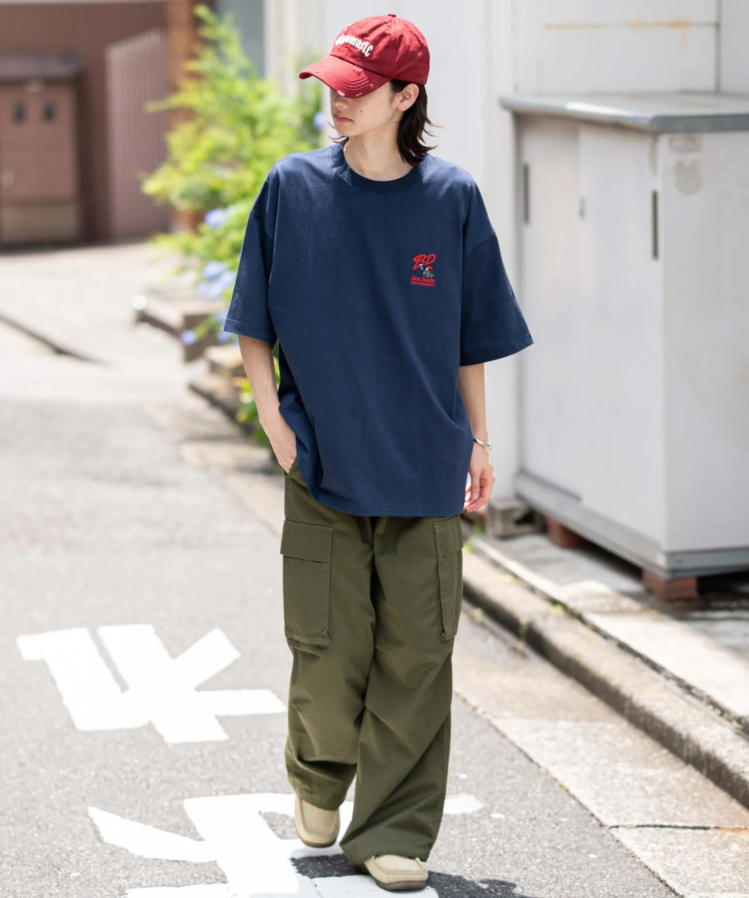 別注BENDAVISクールタッチワンポイントT(SS) - Image 5