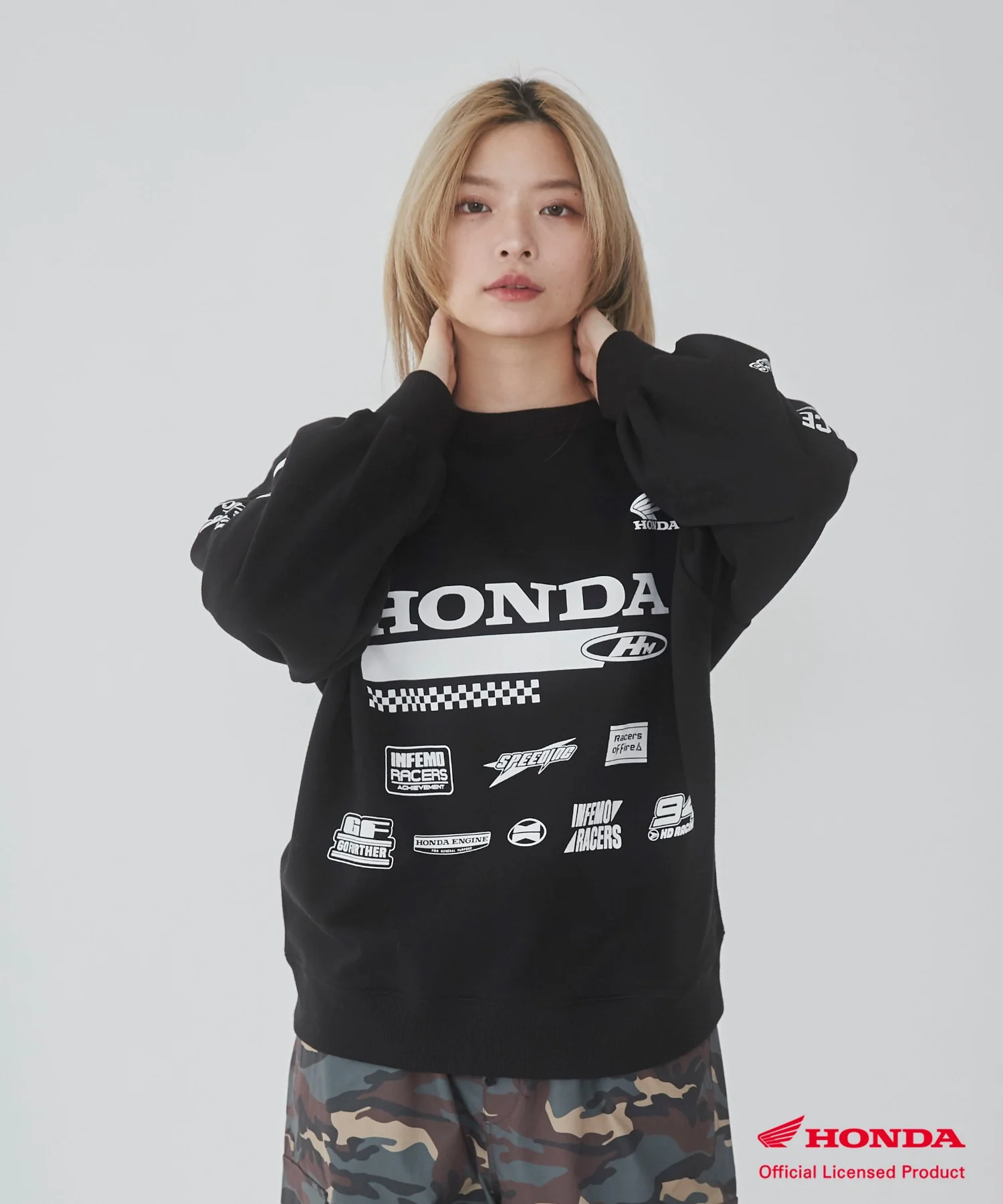 別注Hondaプルオーバービッグスウェット - Image 10