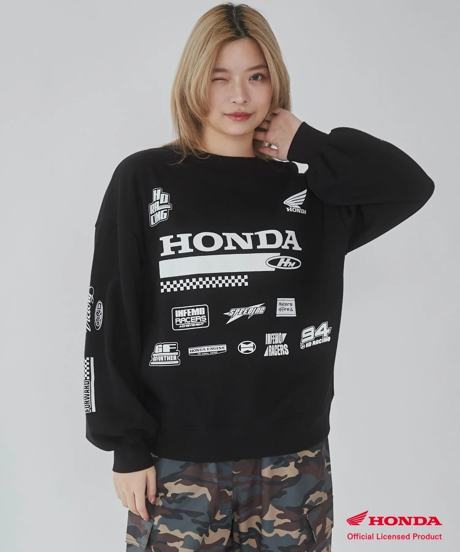 別注Hondaプルオーバービッグスウェット - Image 11