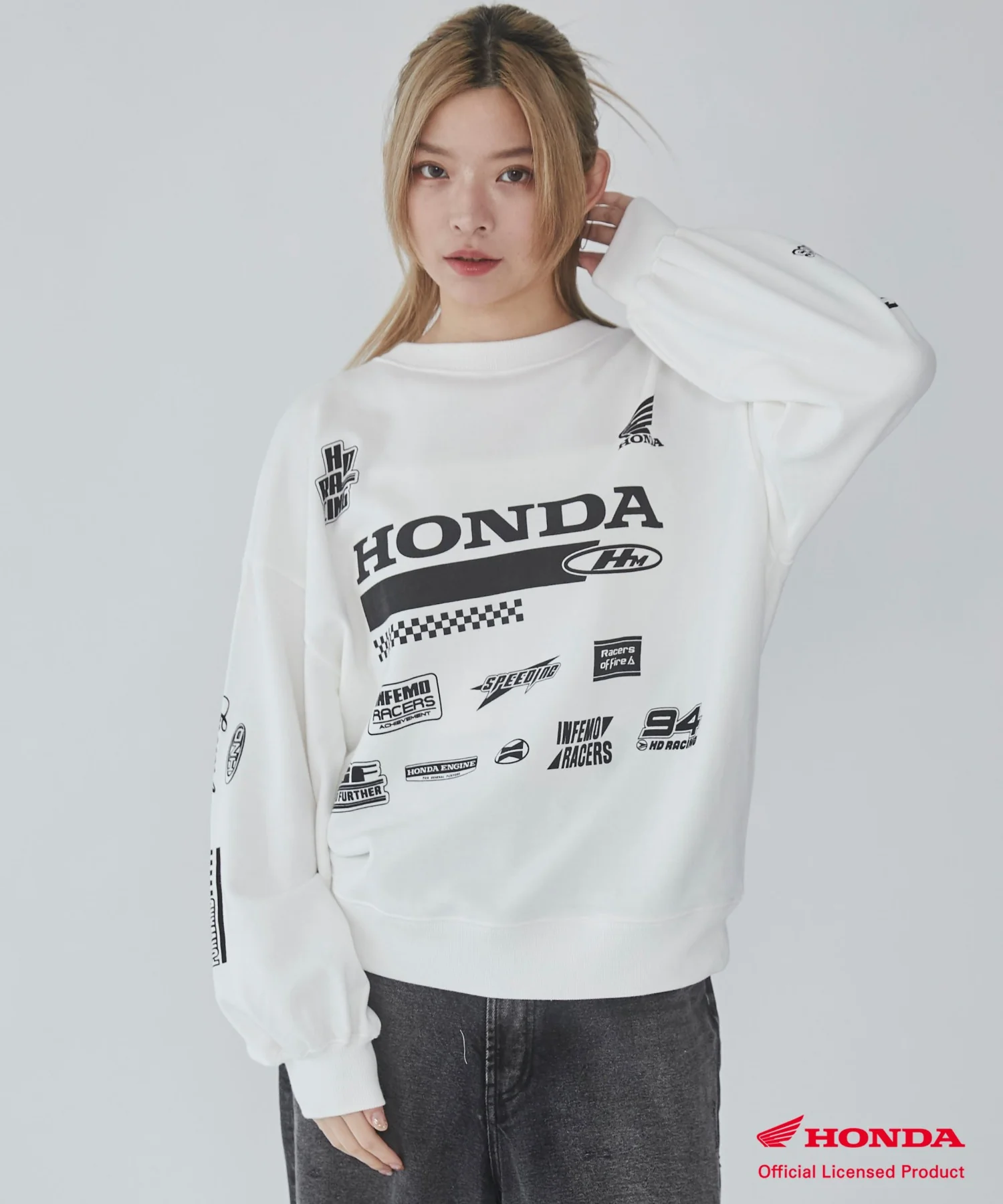 別注Hondaプルオーバービッグスウェット - Image 2