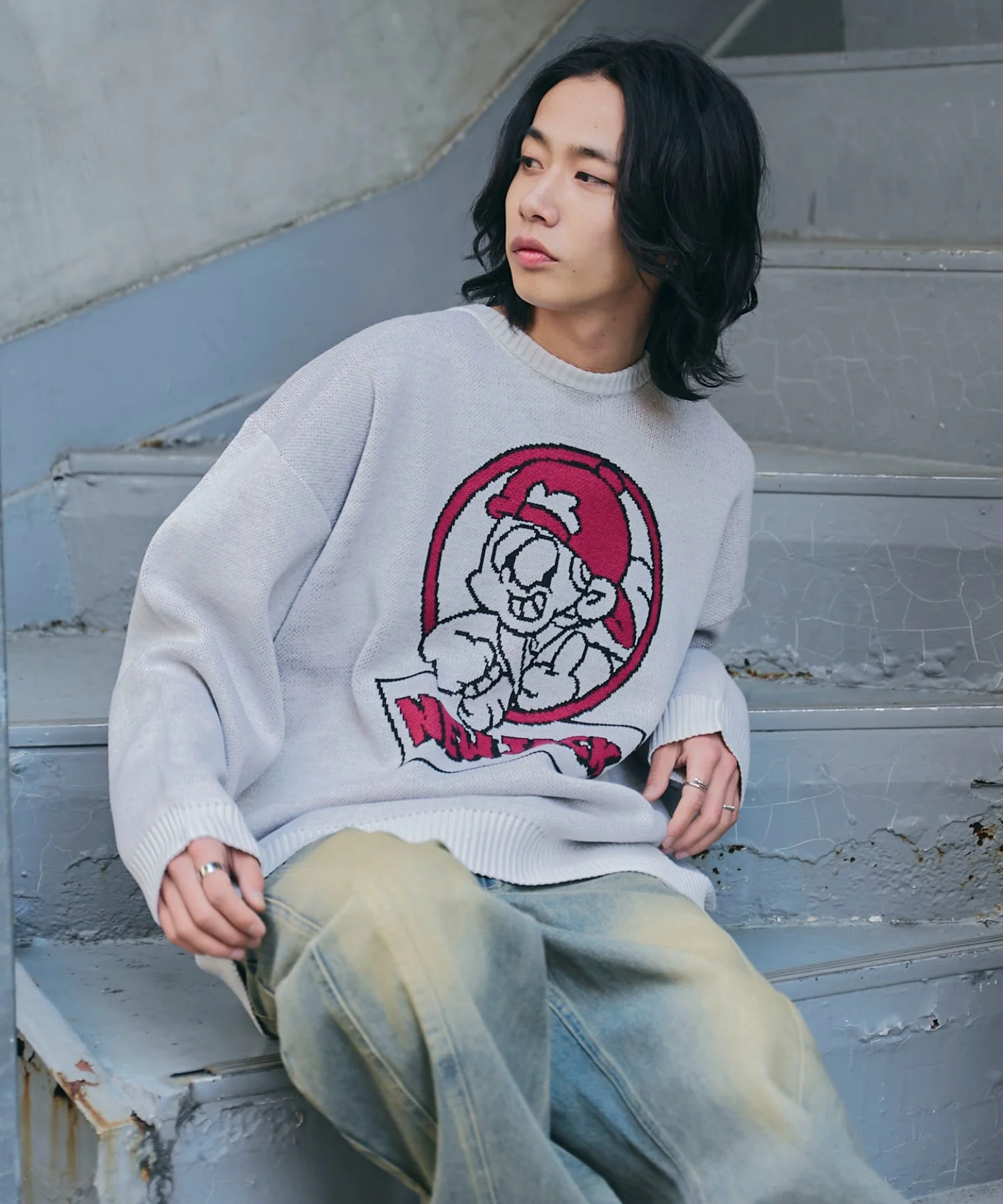 別注NEW　JACKジャガードニットプルオーバー - Image 11