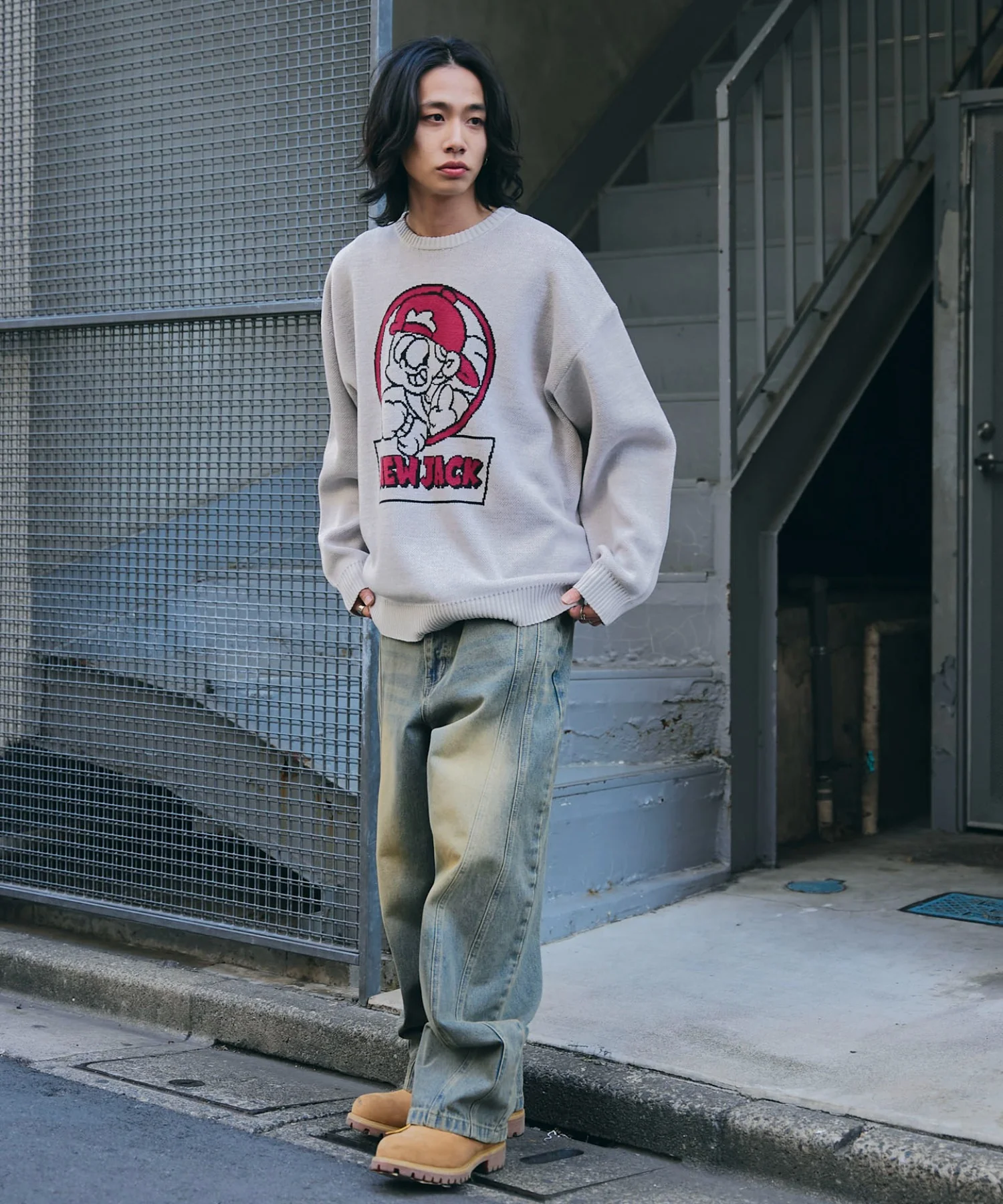 別注NEW　JACKジャガードニットプルオーバー - Image 15