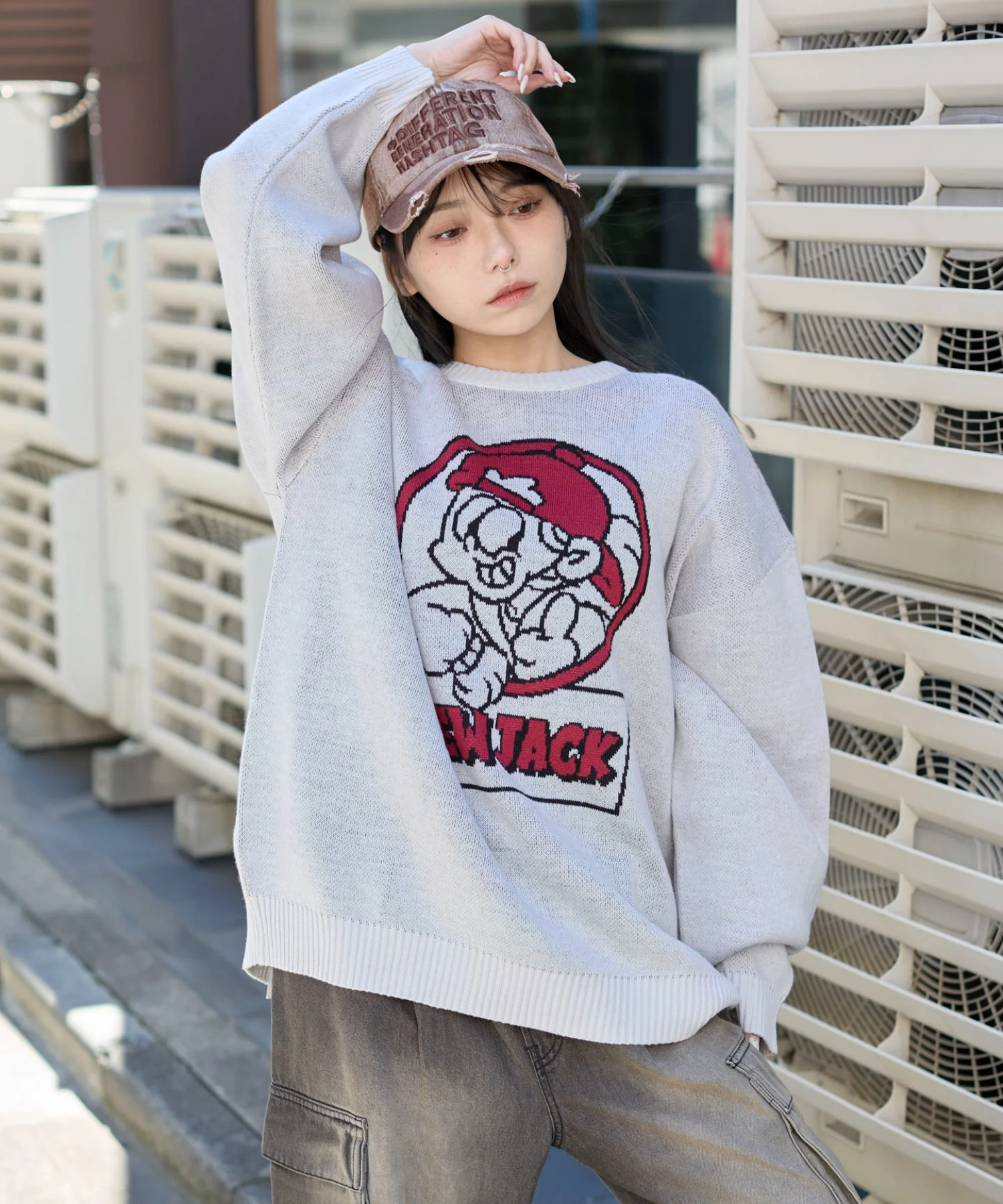別注NEW　JACKジャガードニットプルオーバー - Image 17