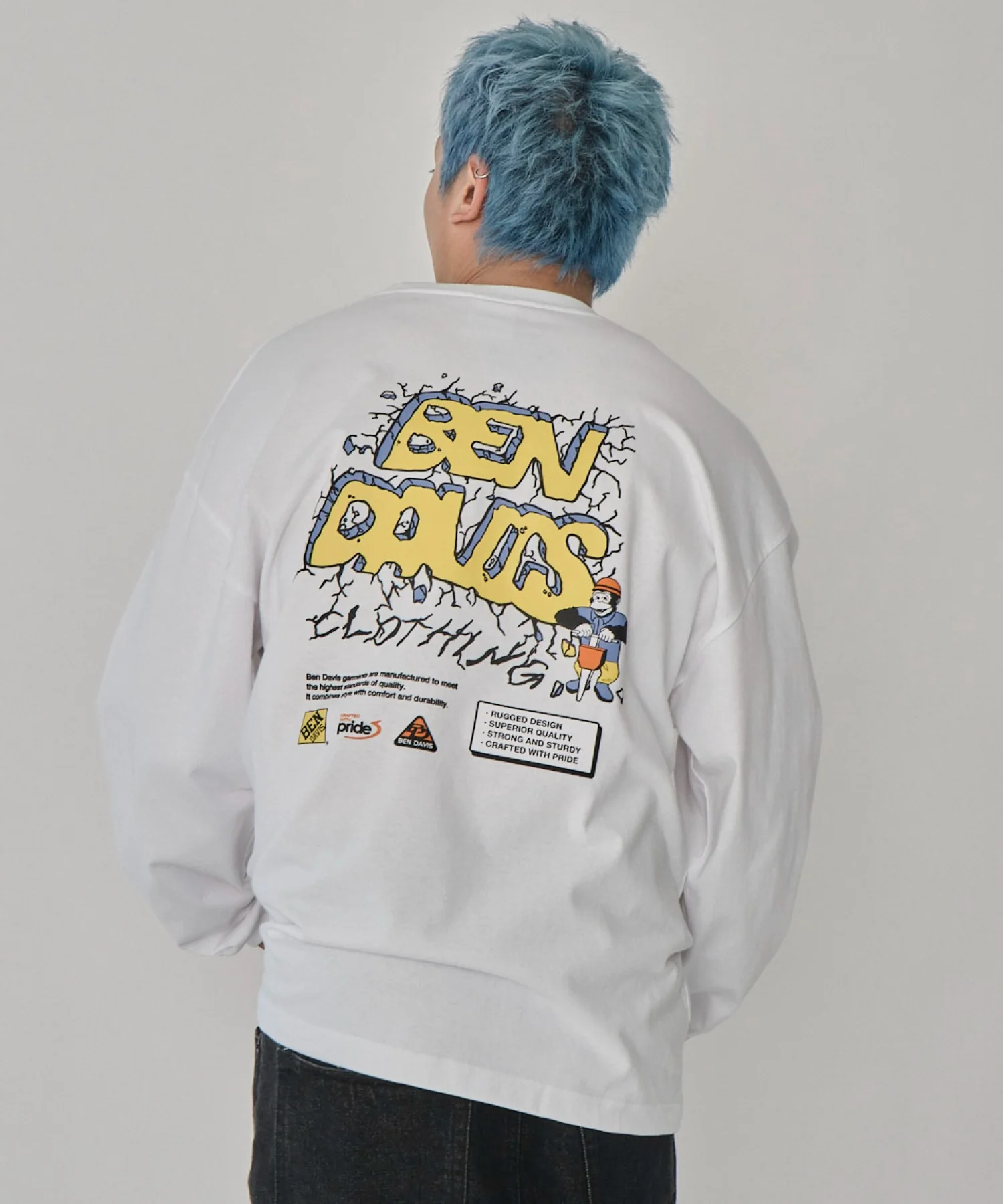 別注BENDAVISグラフィックT(LS) - Image 18