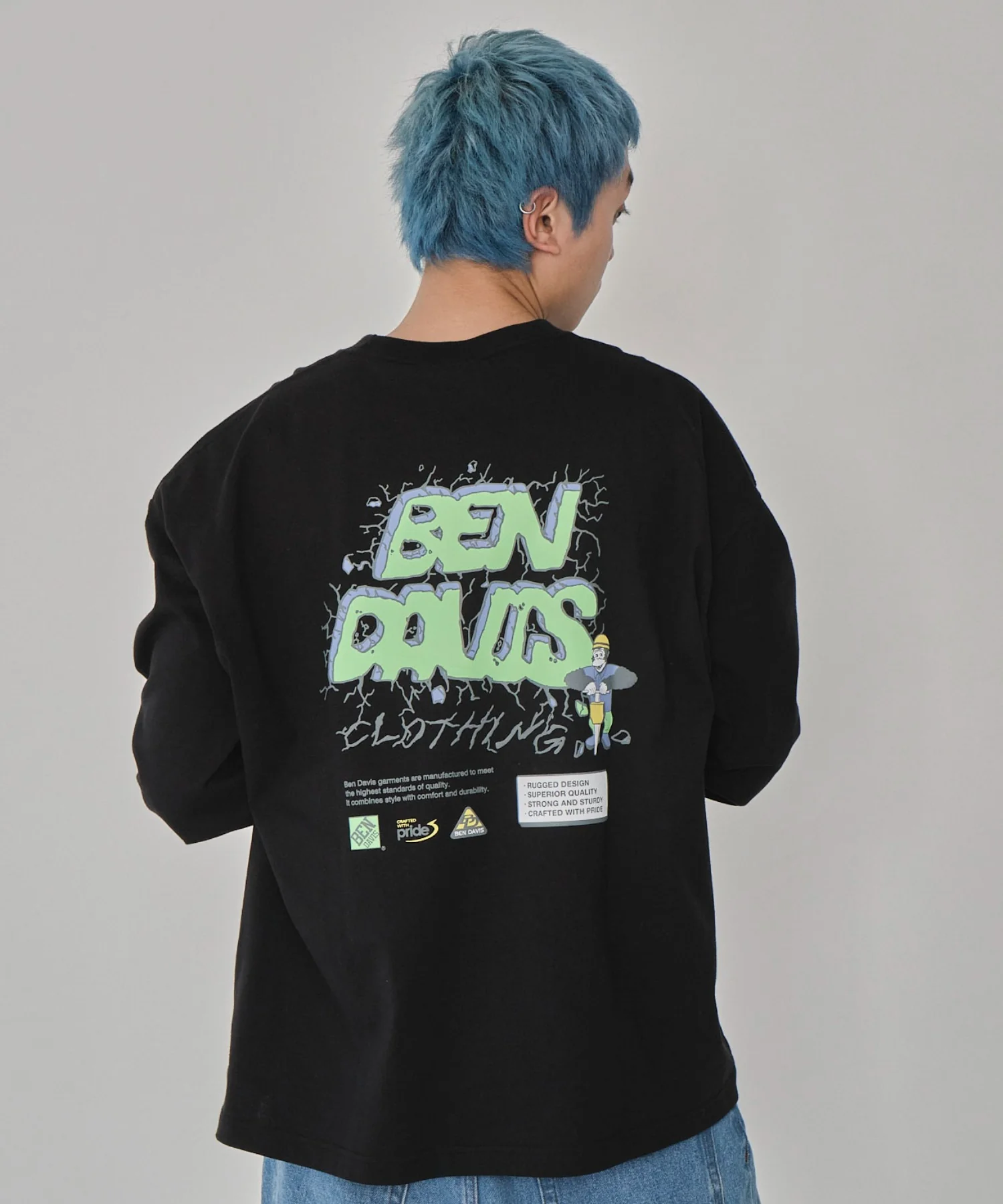 別注BENDAVISグラフィックT(LS) - Image 26