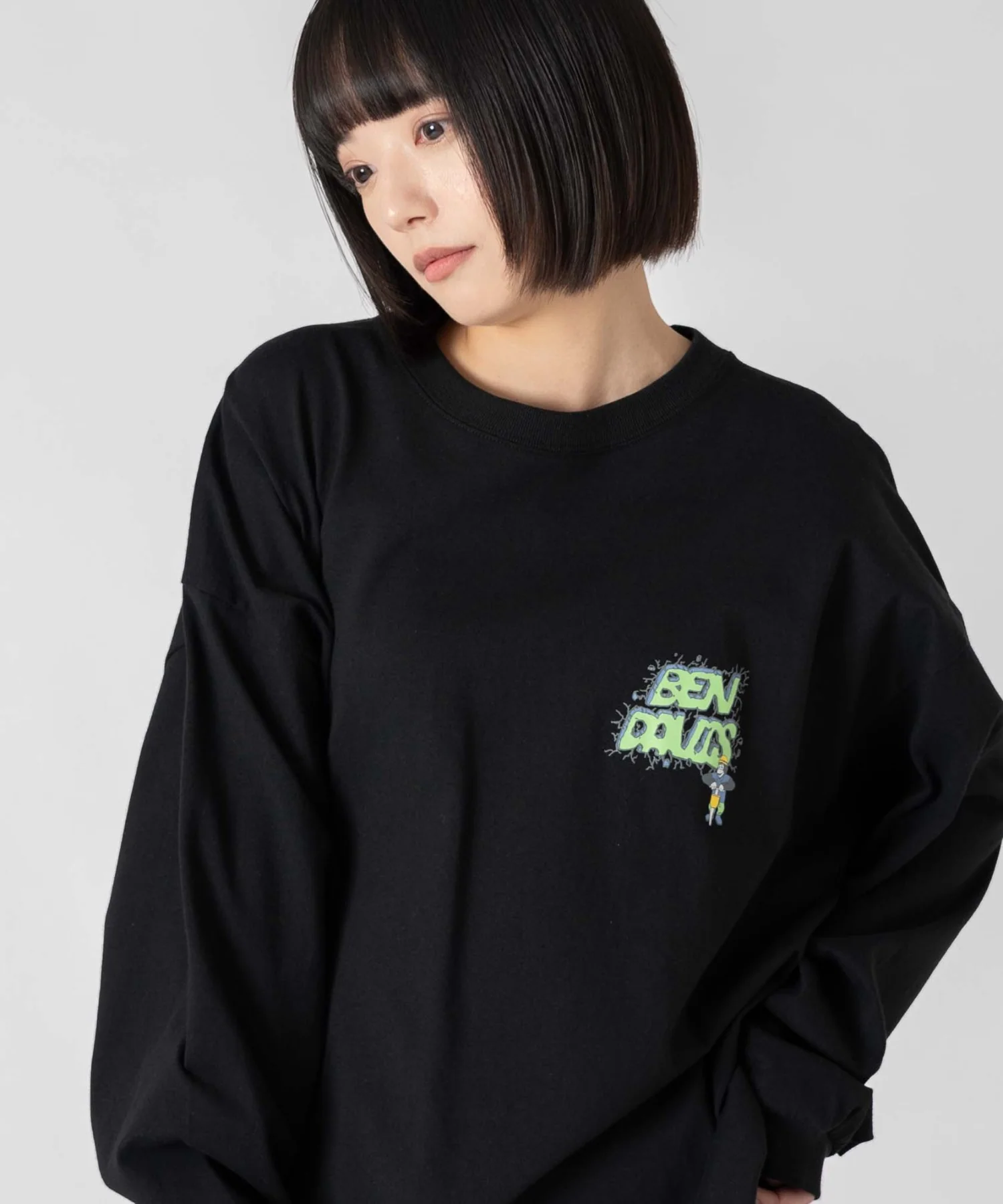 別注BENDAVISグラフィックT(LS) - Image 3