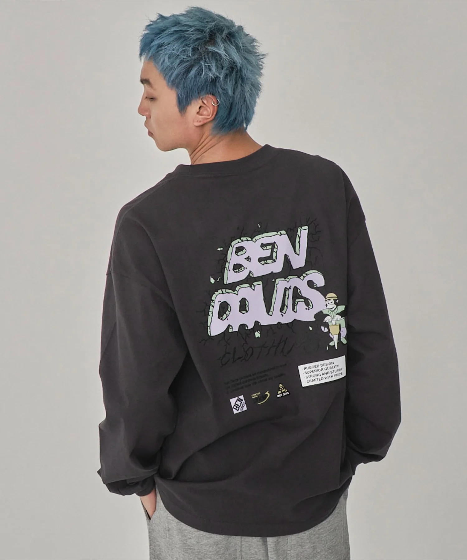 別注BENDAVISグラフィックT(LS) - Image 30