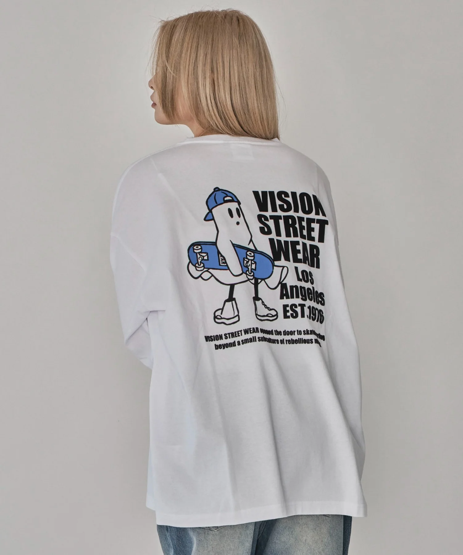 別注VISIONゴーストスケータープリントT（LS） - Image 15