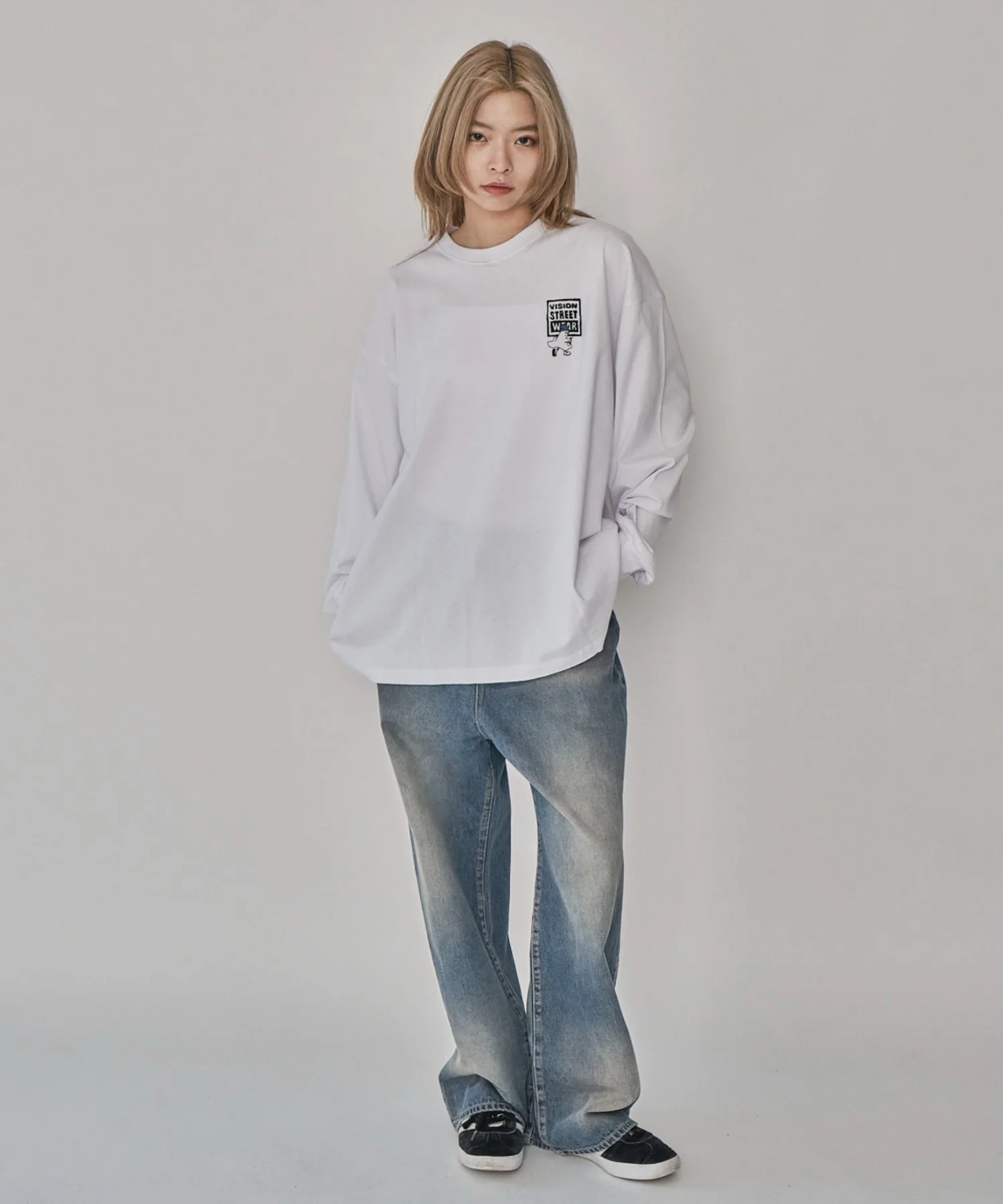 別注VISIONゴーストスケータープリントT（LS） - Image 18