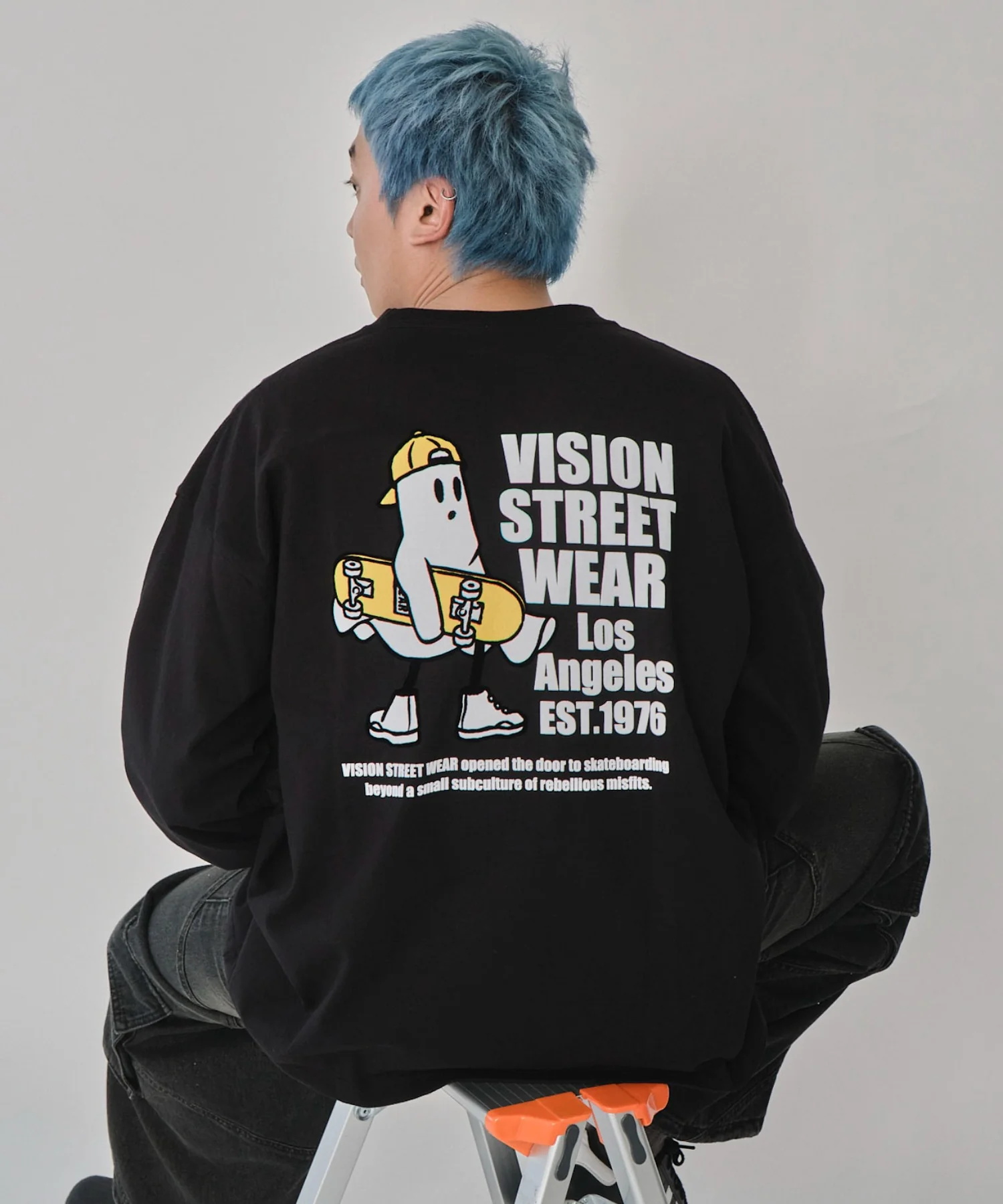 別注VISIONゴーストスケータープリントT（LS） - Image 19